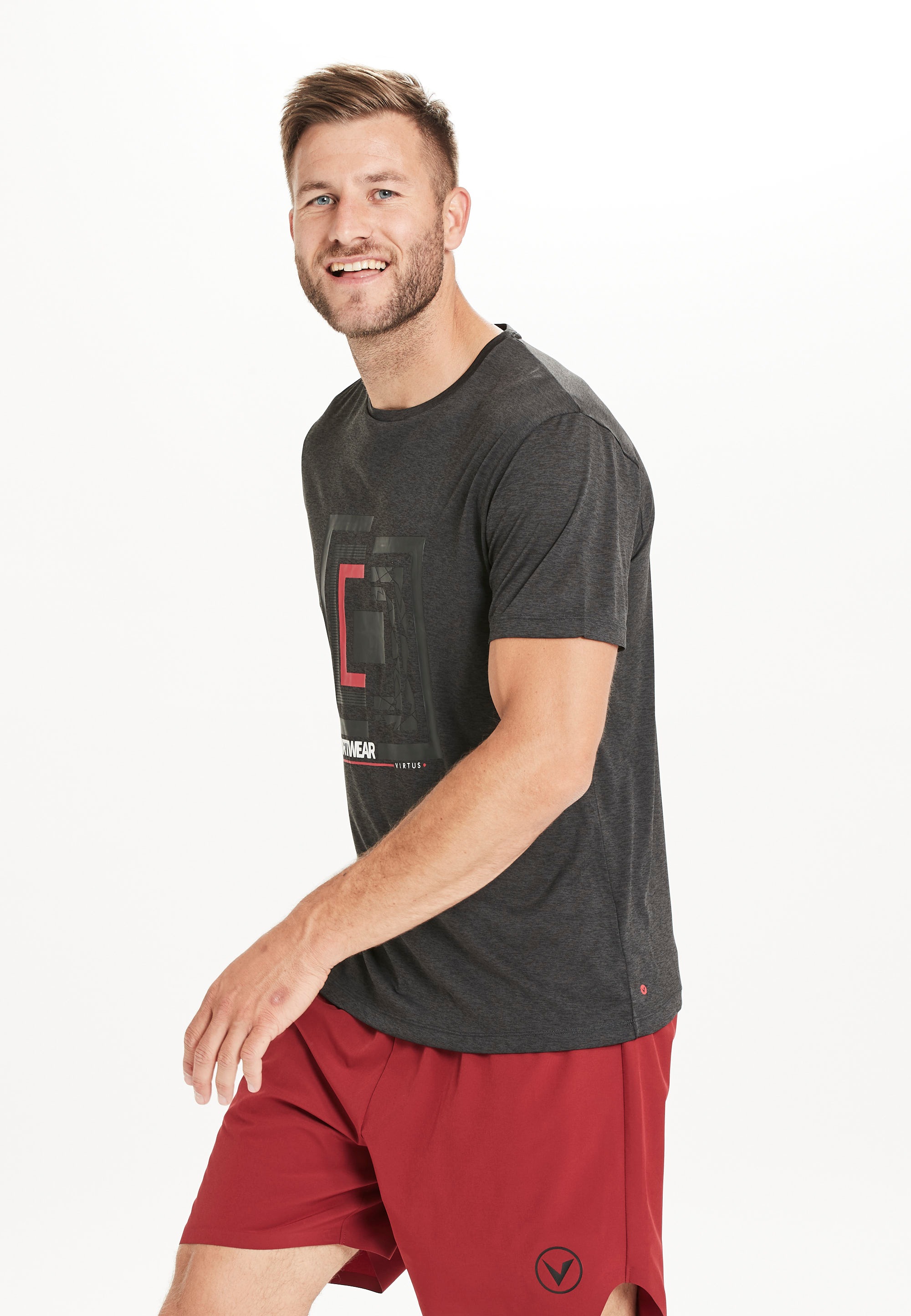 Virtus Funktionsshirt »Utert« mit tollem Printmotiv