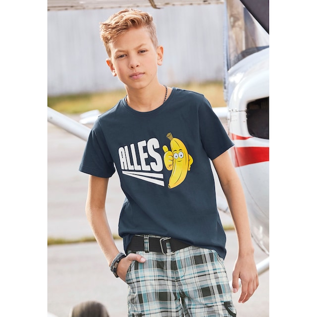 KIDSWORLD T-Shirt »ALLES BANANE«, Spruch bestellen | BAUR