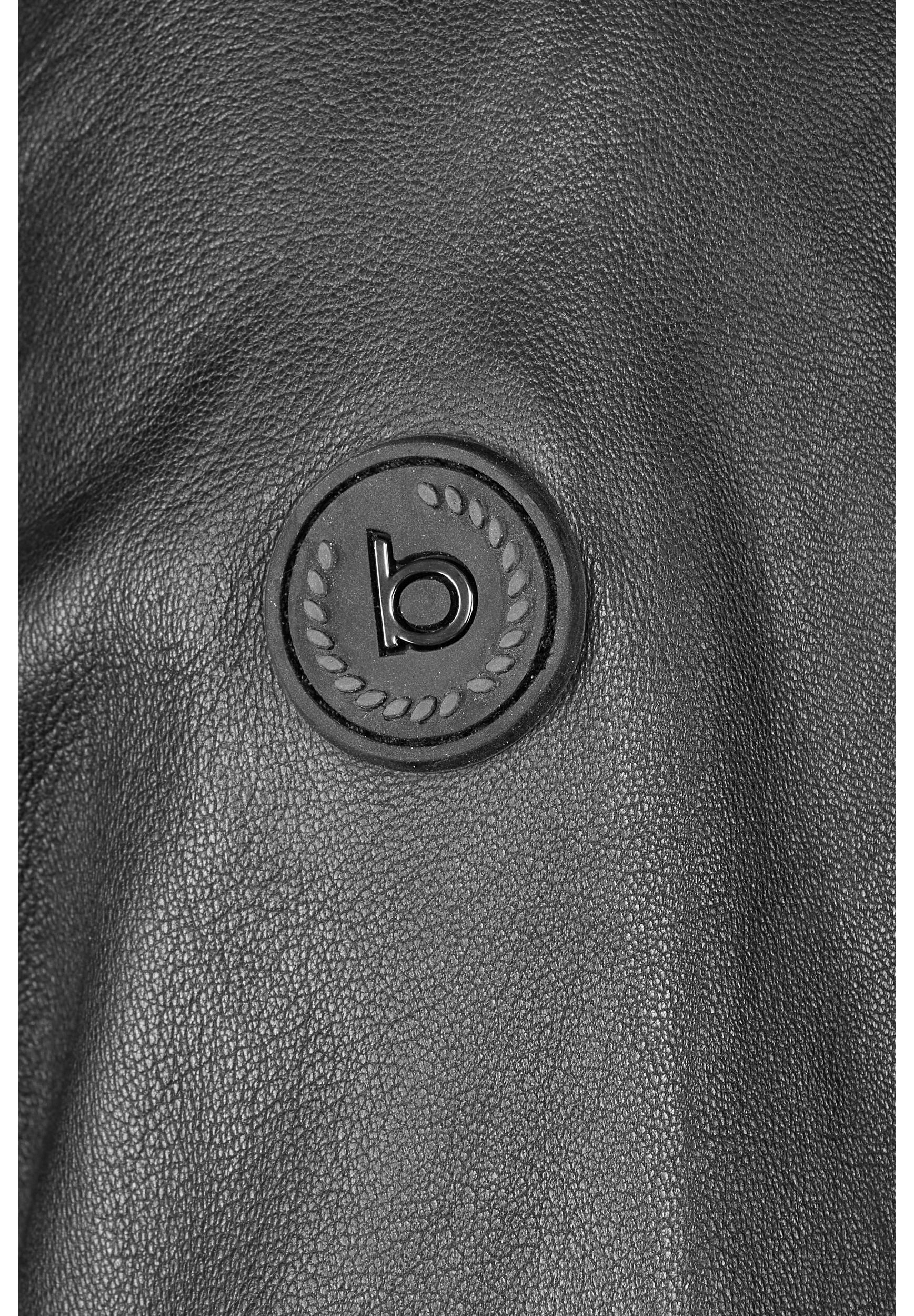 bugatti Lederjacke »BUCASIMIRO« ohne Kapuze aus weichem Leder
