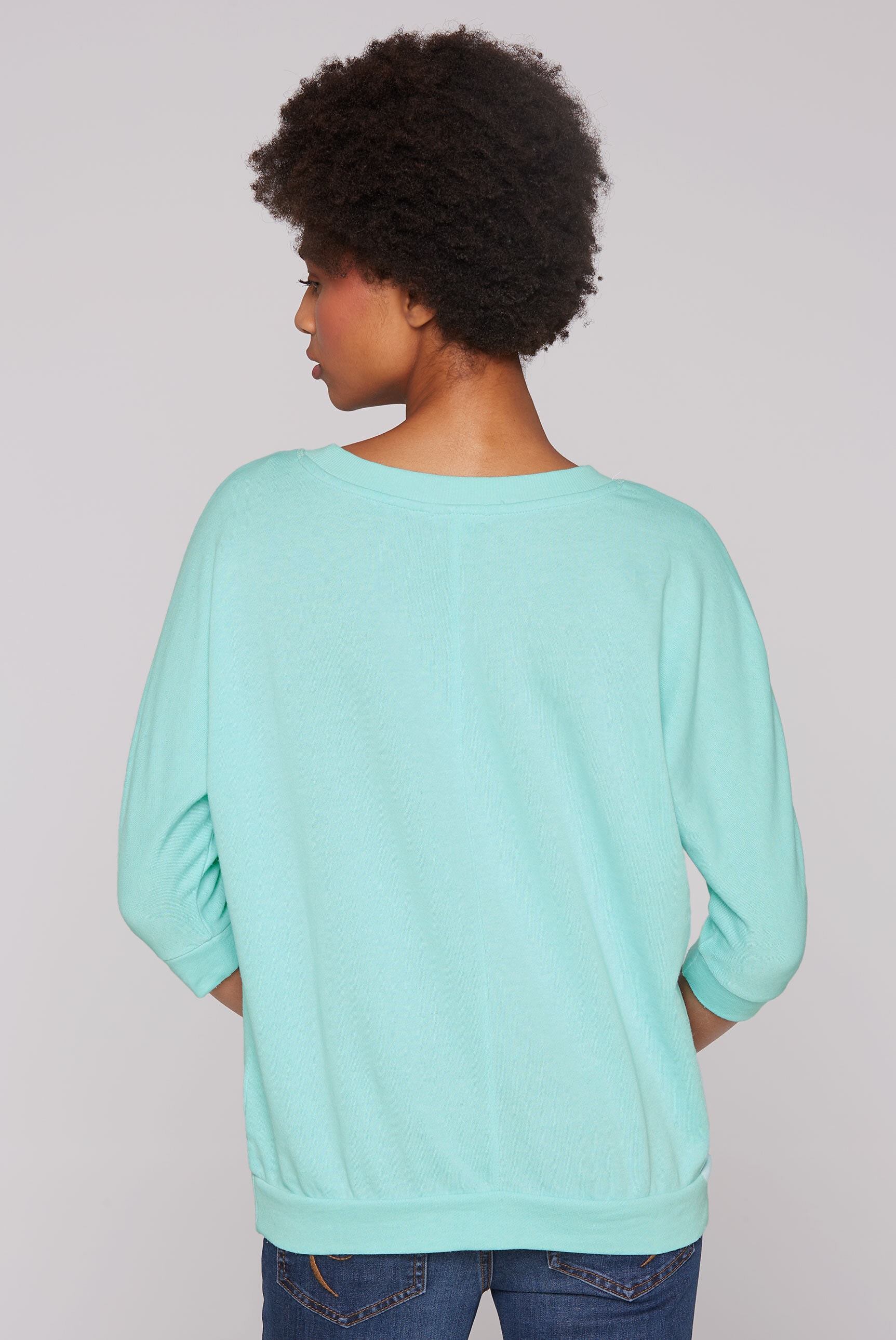 SOCCX Sweater, mit Fledermausärmeln
