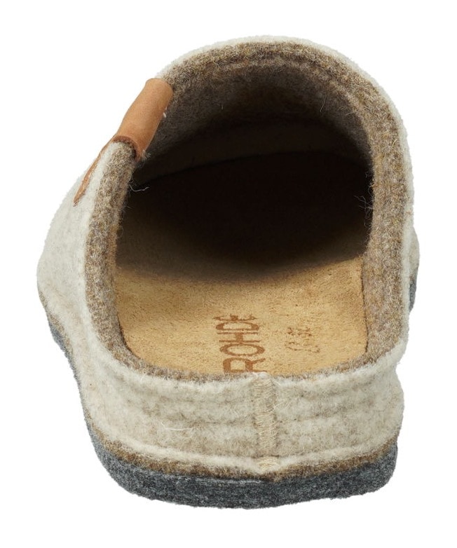 Rohde Pantoffel "LUCCA" Clog, Hausschuh, Homeslipper in melierter Optik günstig online kaufen