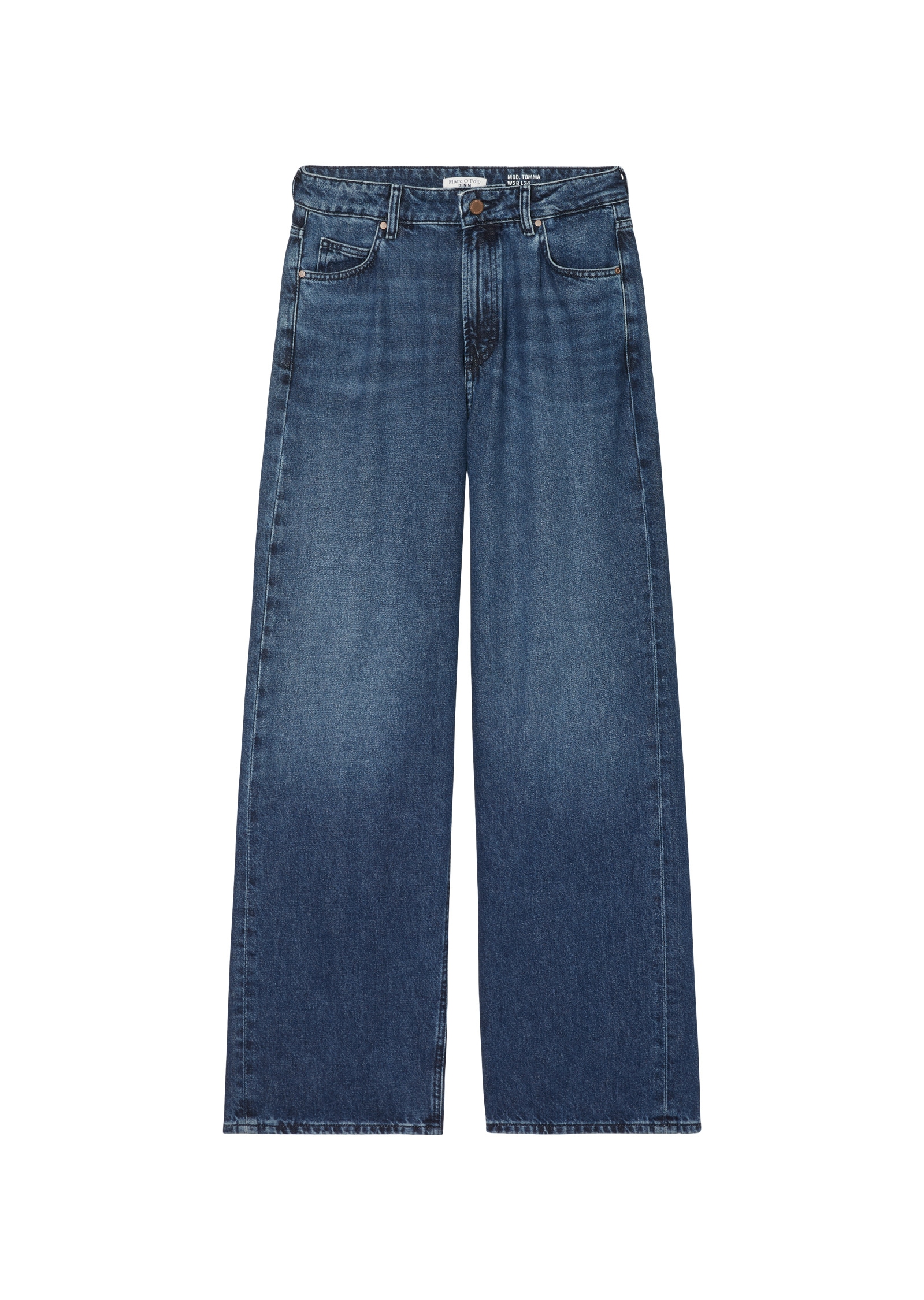 Marc O'Polo DENIM Weite Jeans »aus Baumwolle ohne Stretch«