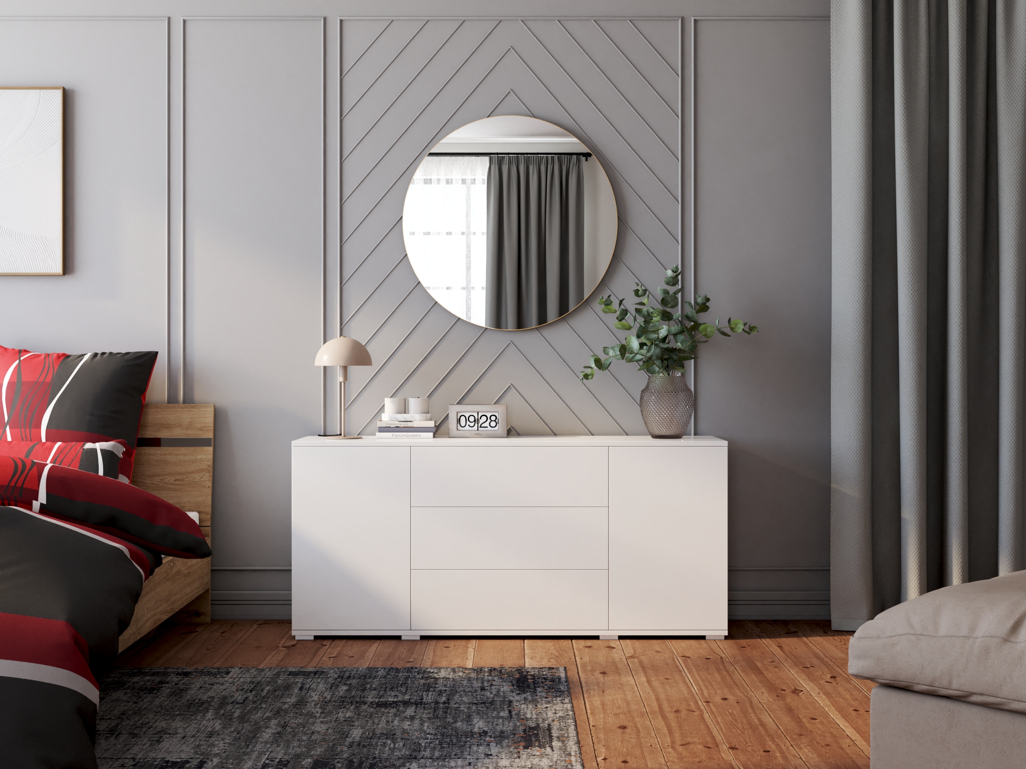 my home Teppich »Hamsa« rechteckig 9 mm Höhe dezenter Glanz, Schrumpf-Garn-Effekt, im Vintage-Look, dichte Qualität