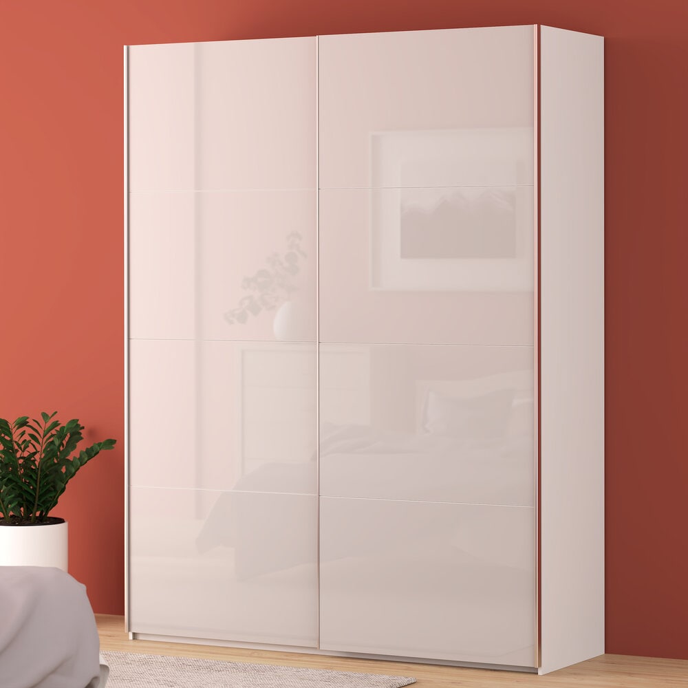 FORTE Schwebetürenschrank "Fittio, Made in Europe, 2 Schiebetüren, modernes günstig online kaufen