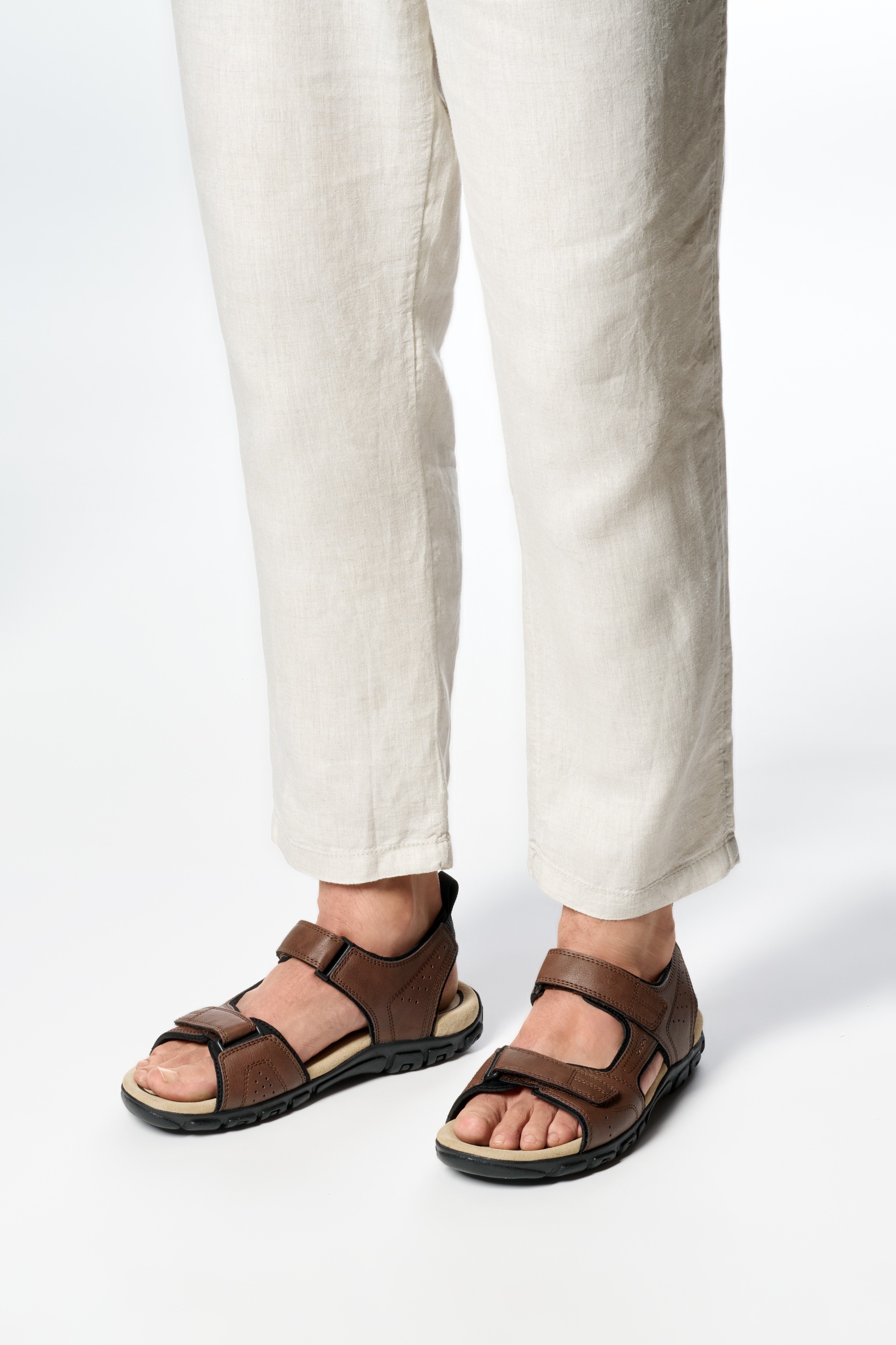 Geox Sandale Sommerschuh, Klettschuh, Sandale mit atmungsaktiver Spezial Me günstig online kaufen