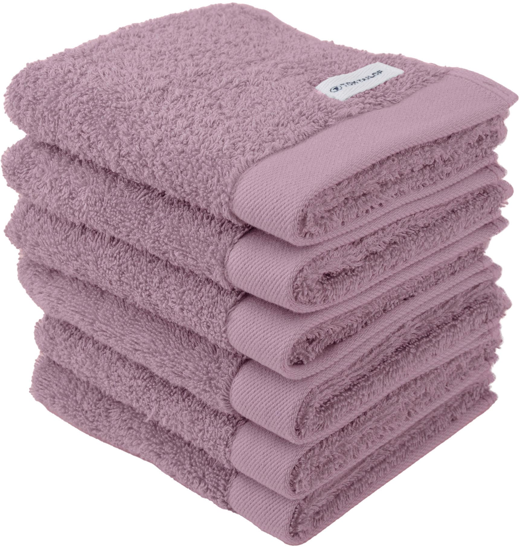 TOM TAILOR HOME Gästehandtuch "COLOR BATH" 100% Baumwolle, 30x50 cm, uni, große Farbauswahl