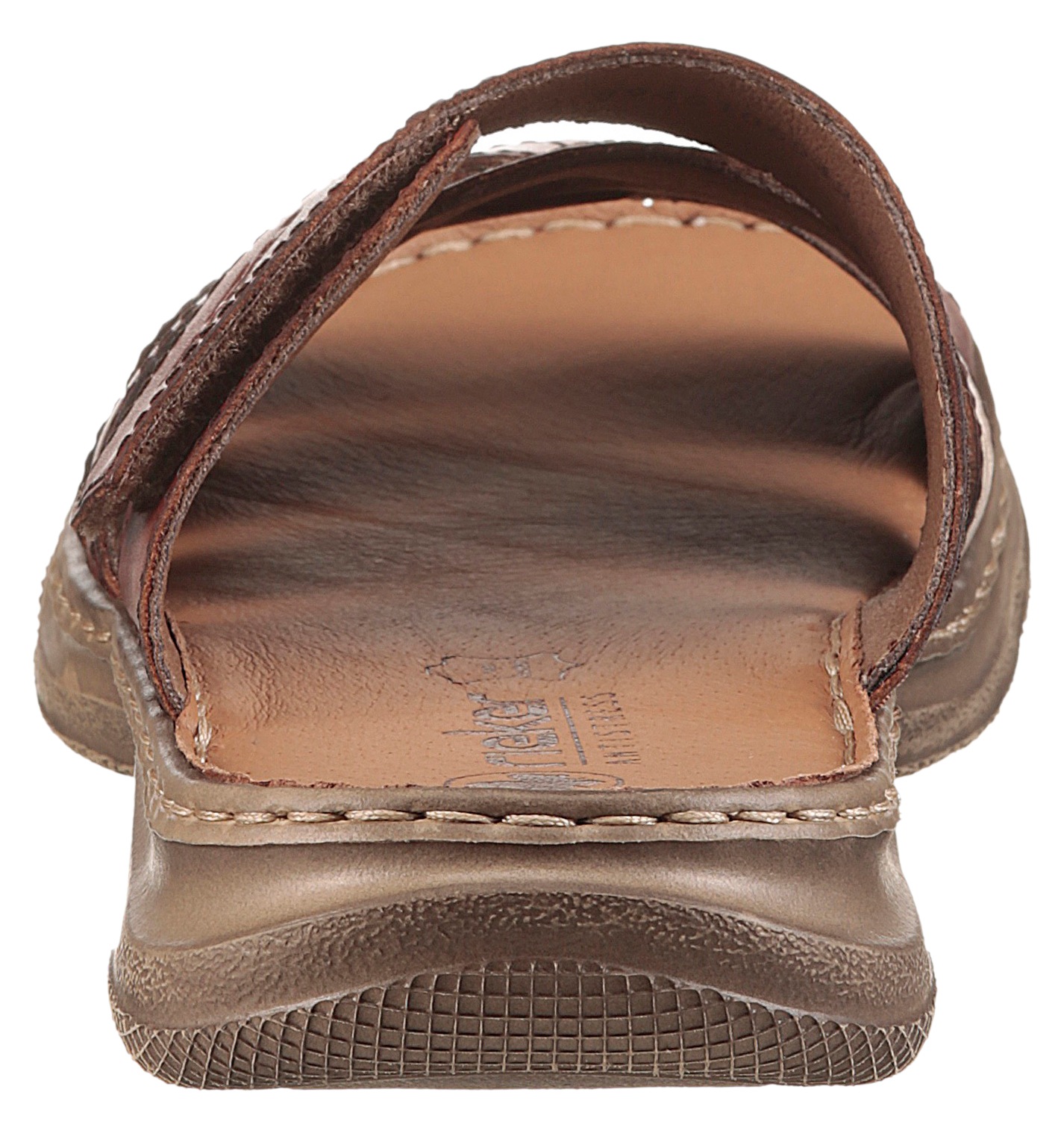 Rieker Pantolette, Strandschuh, Sommerschuh, Hausschuh mit Klettriemchen günstig online kaufen