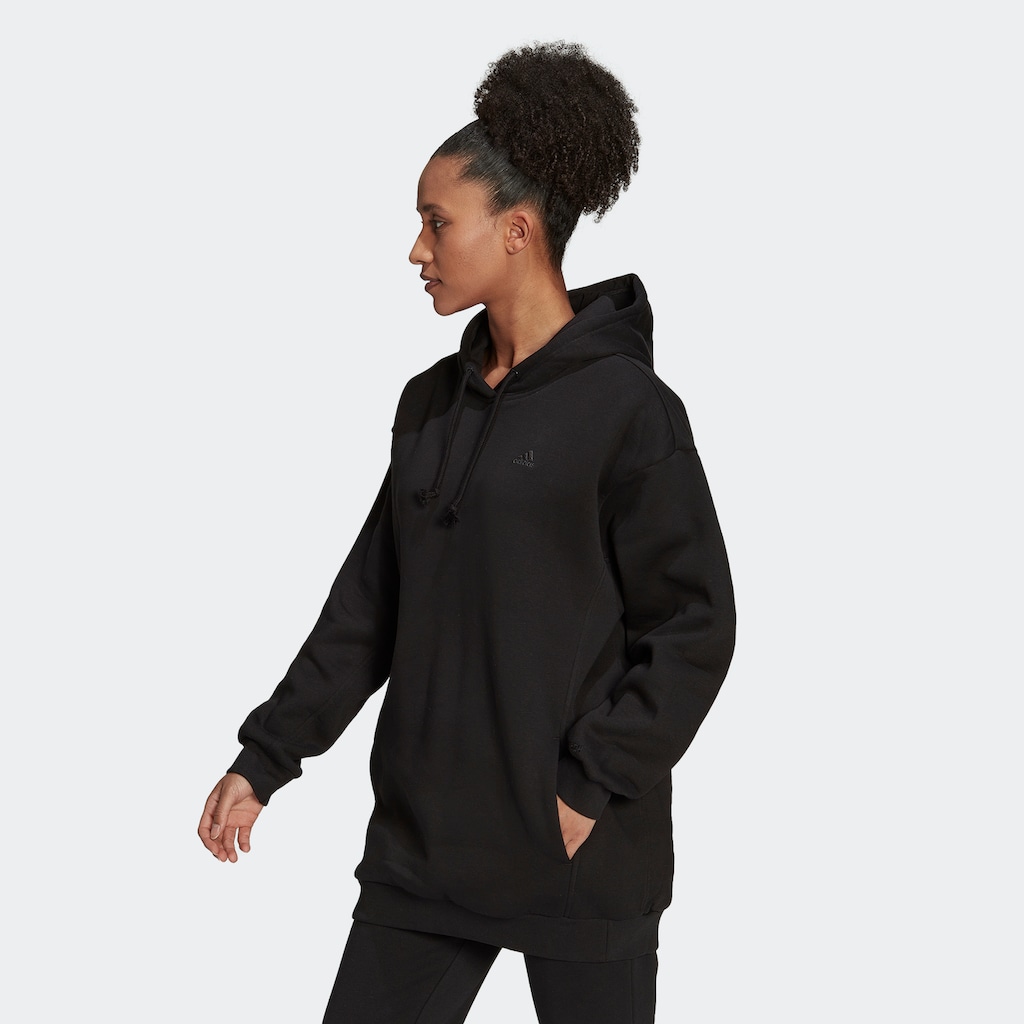 adidas Sportswear Kapuzensweatjacke »ALL SZN FLEECE LONG HOODIE«, (1 tlg.)