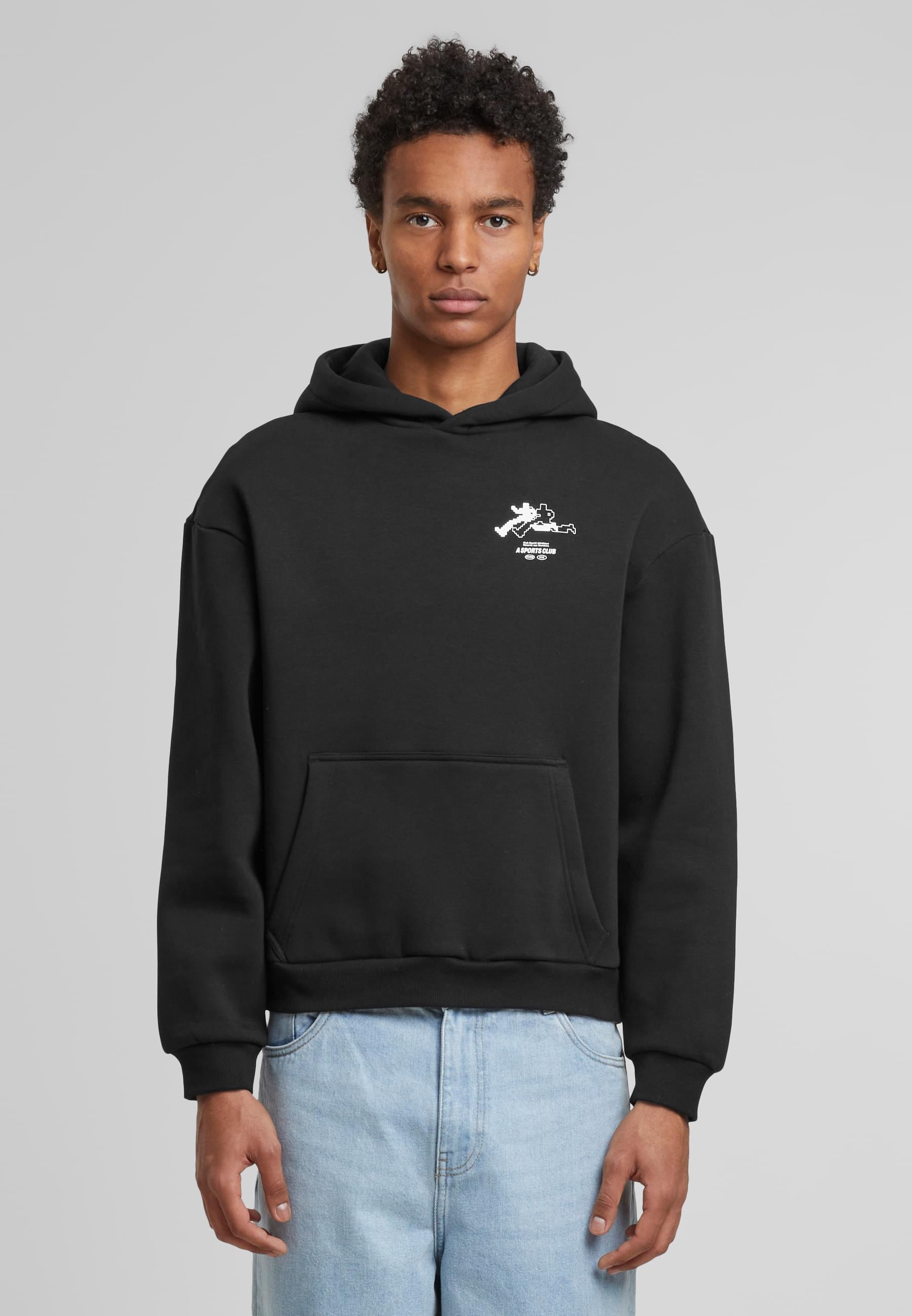 Upscale by Mister Tee Kapuzensweatshirt »Upscale by Mister Tee RUN Sports Club Fluffy Hoody«, (1 tlg.)