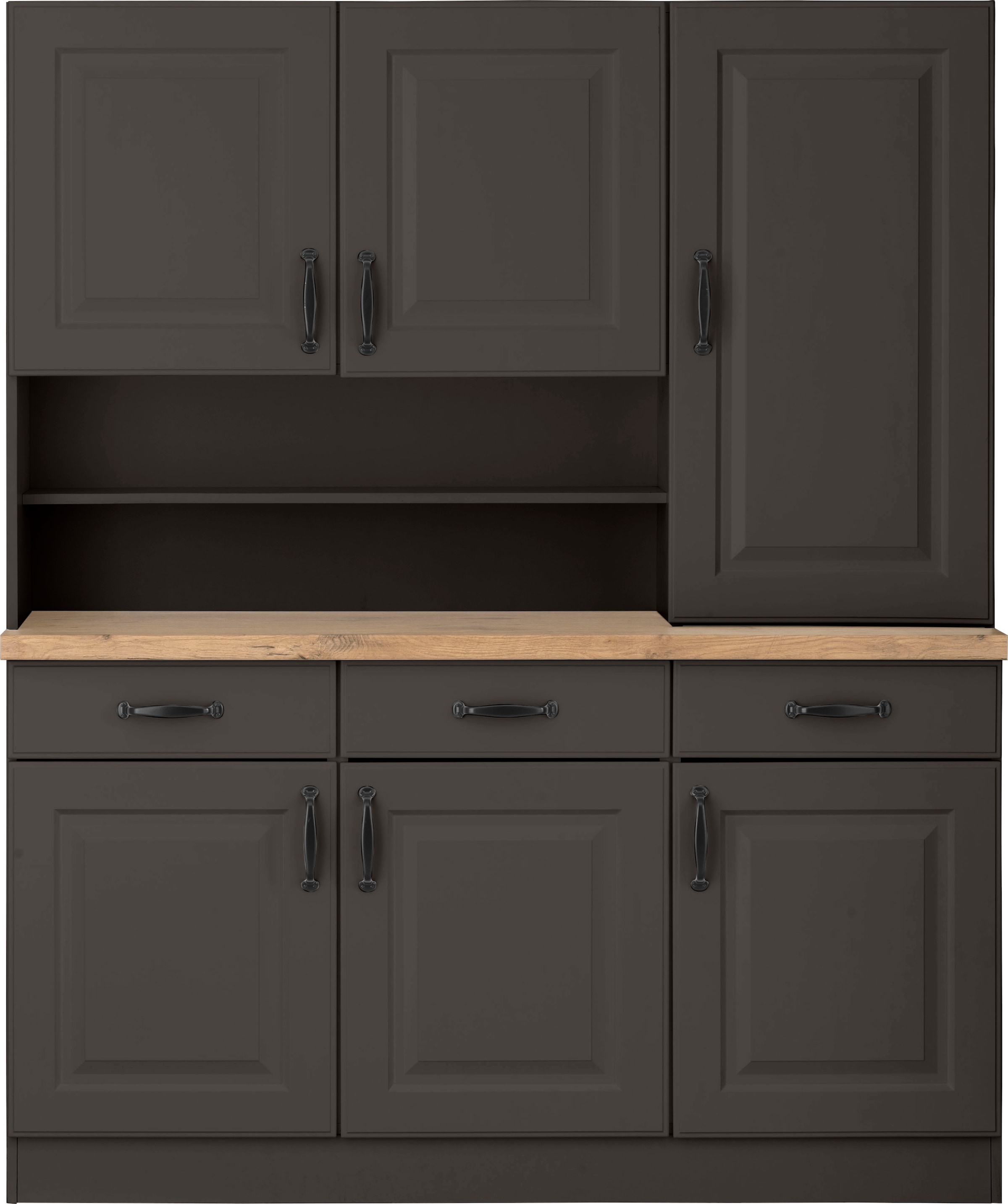 wiho Küchen Küchenbuffet "Erla, TOPSELLER" 150 cm breit mit Kassettenfront günstig online kaufen