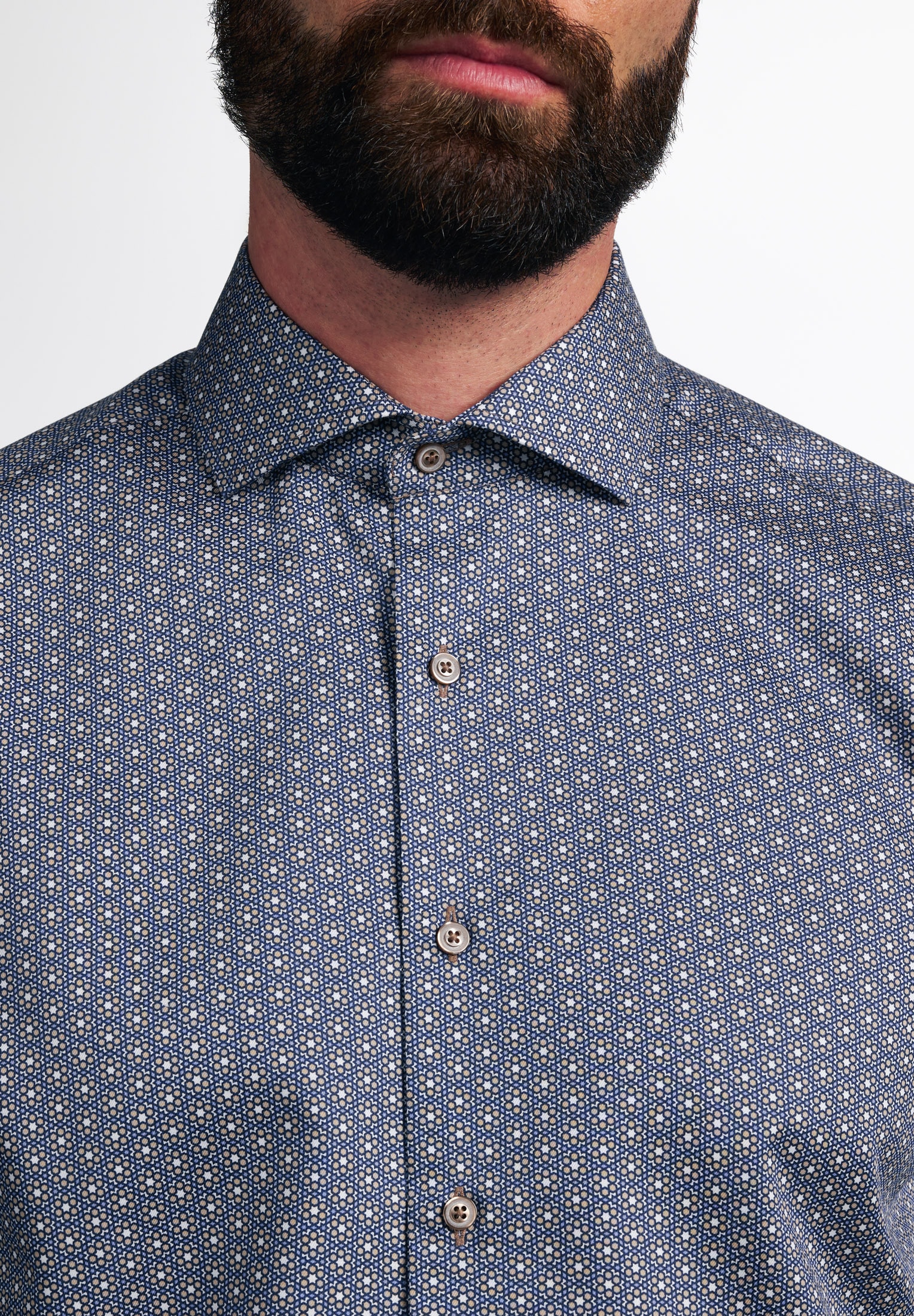 Eterna Langarmhemd »MODERN FIT« NON IRON (bügelfrei)