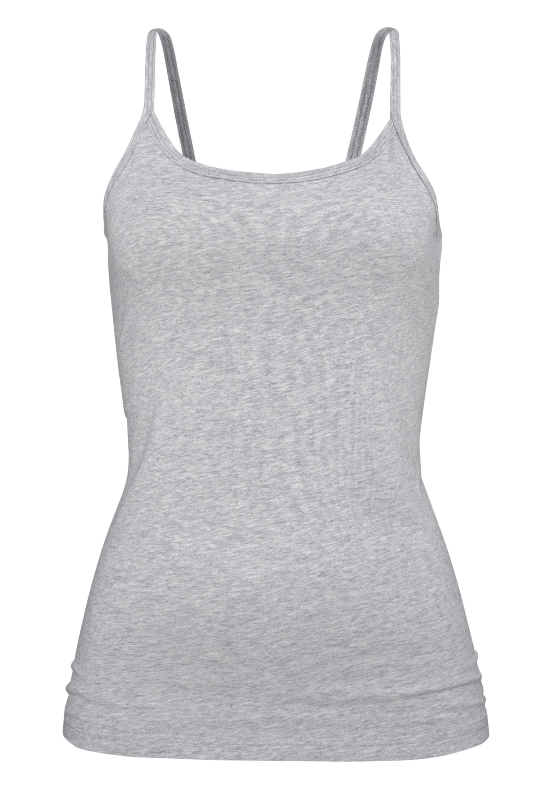 H.I.S Unterhemd, (2er-Pack), aus elastischer Baumwoll-Qualität, Spaghettiträger-Top, Unterziehshirt