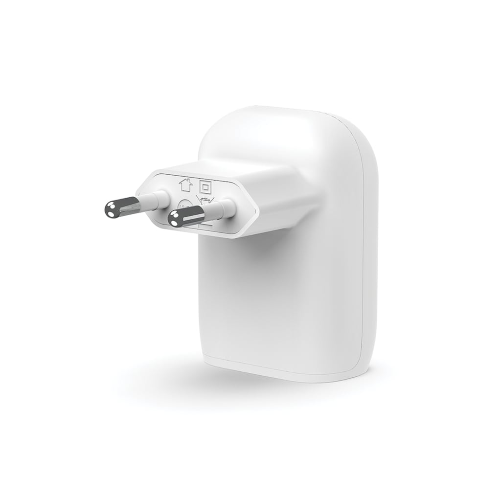 Belkin USB-Ladegerät »BoostCharge 30 Watt USB-C Ladegerät mit Power Delivery 3.0«, (Charger/Netzteil für iPhone, iPad, Samsung Galaxy/Note, Google Pixel)