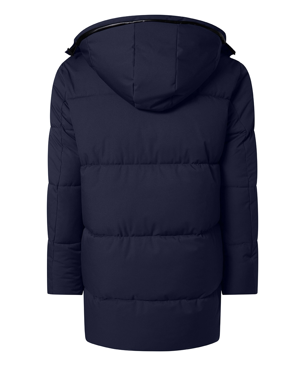 Pierre Cardin Parka mit Kapuze mit abnehmbarer Kapuze - wasserabweisend, Modern Fit