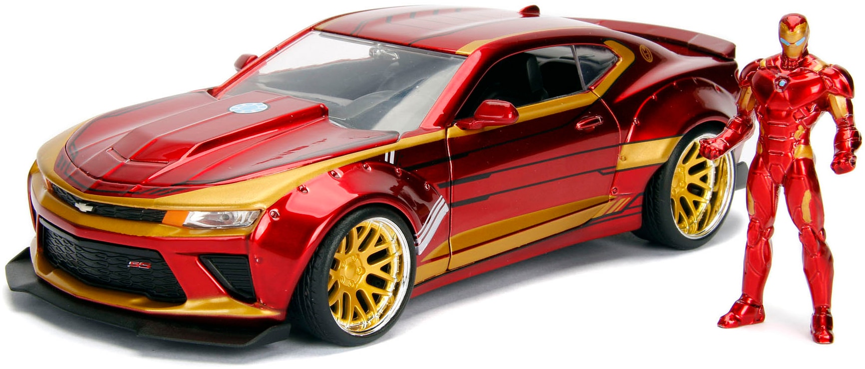 Spielzeug-Auto »Marvel Ironman 2016 Chevy Camaro SS 1:24«