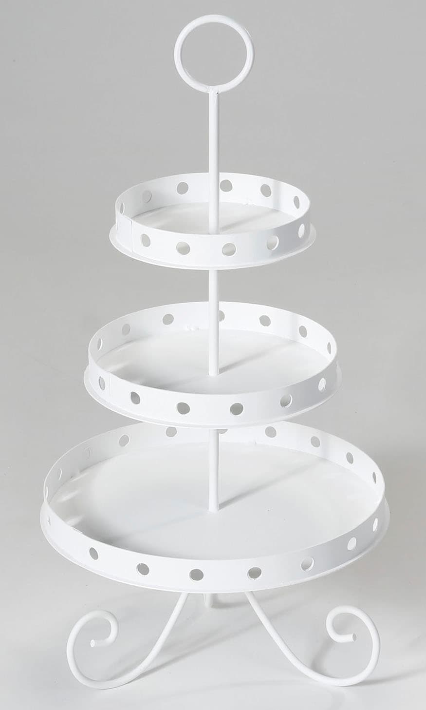 CHRISTMAS GOODS by Inge Dekoetagere "Weihnachtsdeko mit 3 Etagen, Höhe 55 cm" Etagere aus Metall