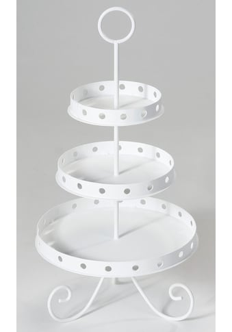 Etagere »Weihnachtsdeko mit 3 Etagen, Höhe 55 cm«, (1 tlg.)