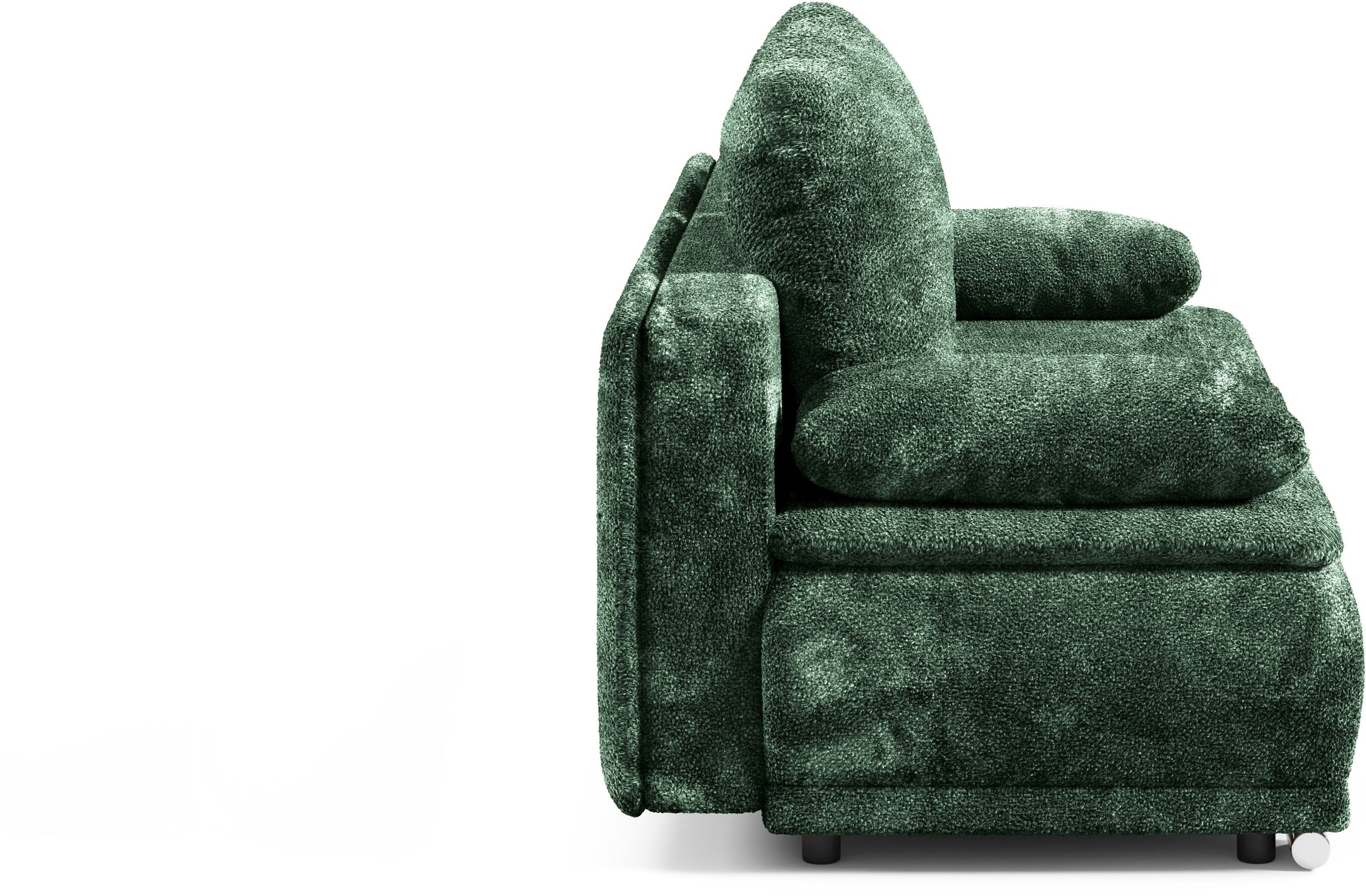 WERK2 Schlafsofa »Biggi, komfortabel und elegant, Breite 206cm,«, 2-Sitzer Sofa & Schlafcouch mit Bettkasten