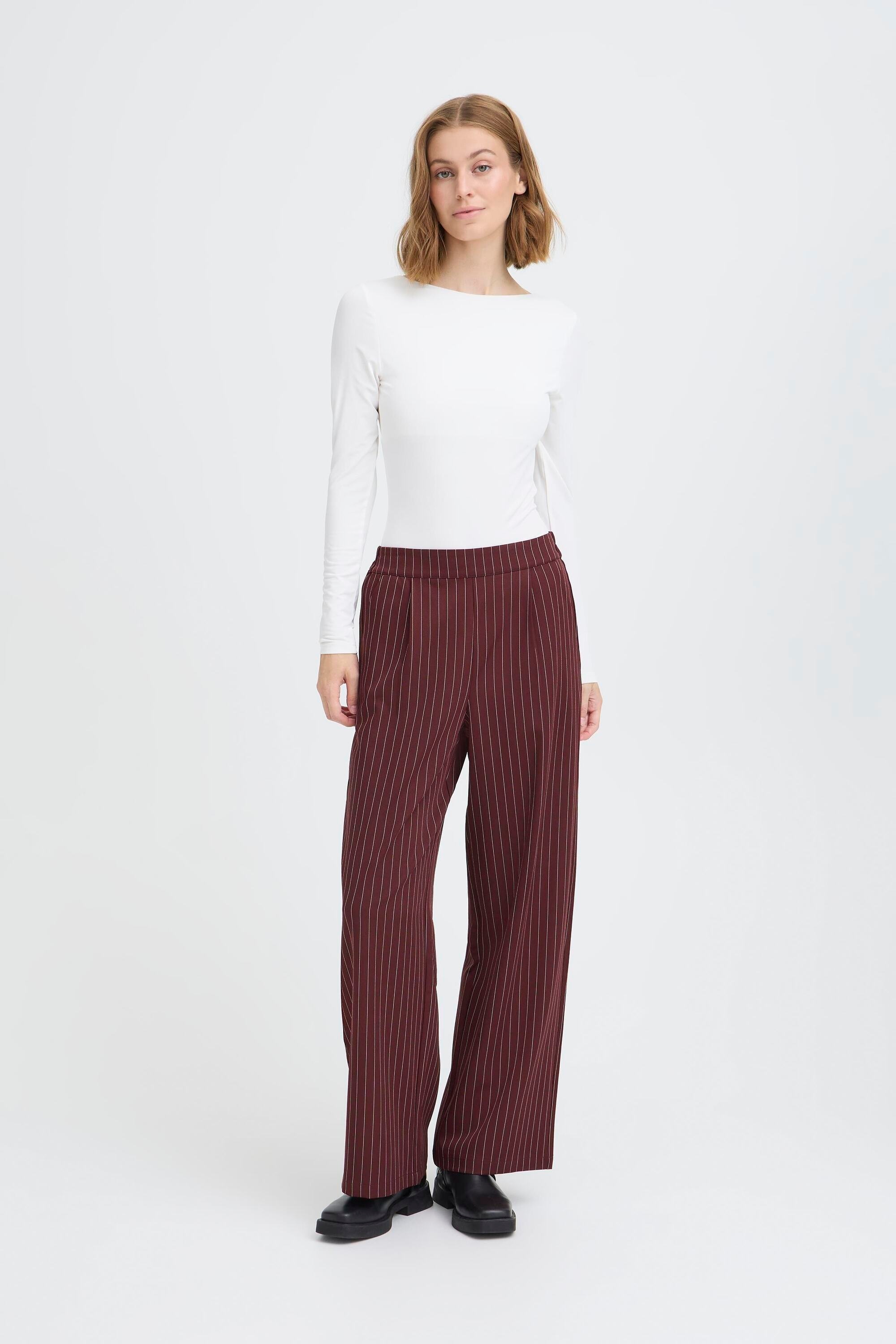 Ichi Stoffhose »Damen Casual Hose IHHALLY«