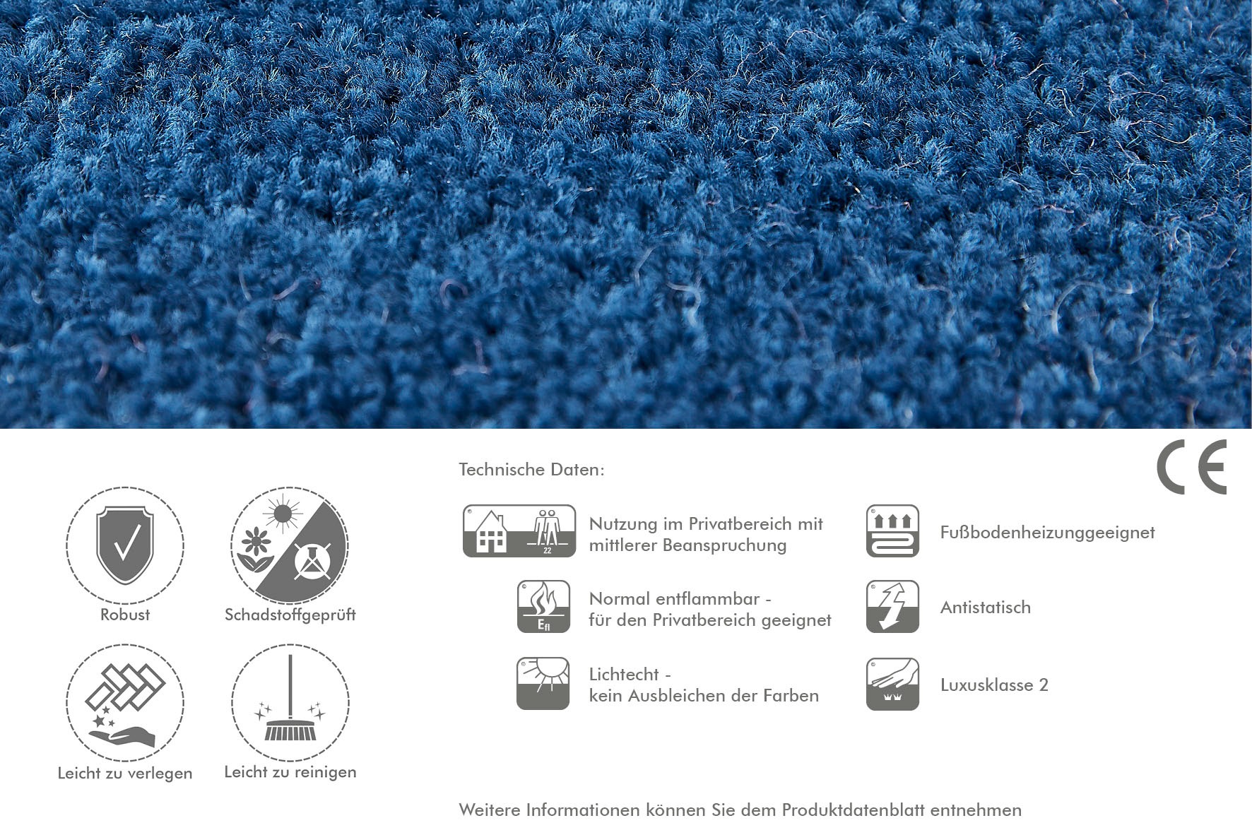 Andiamo Teppichboden »Coupon Kräuselvelours Ines«, rechteckig, Uni Farben,  Breite 400 cm, strapazierfähig & pflegeleicht bestellen | BAUR