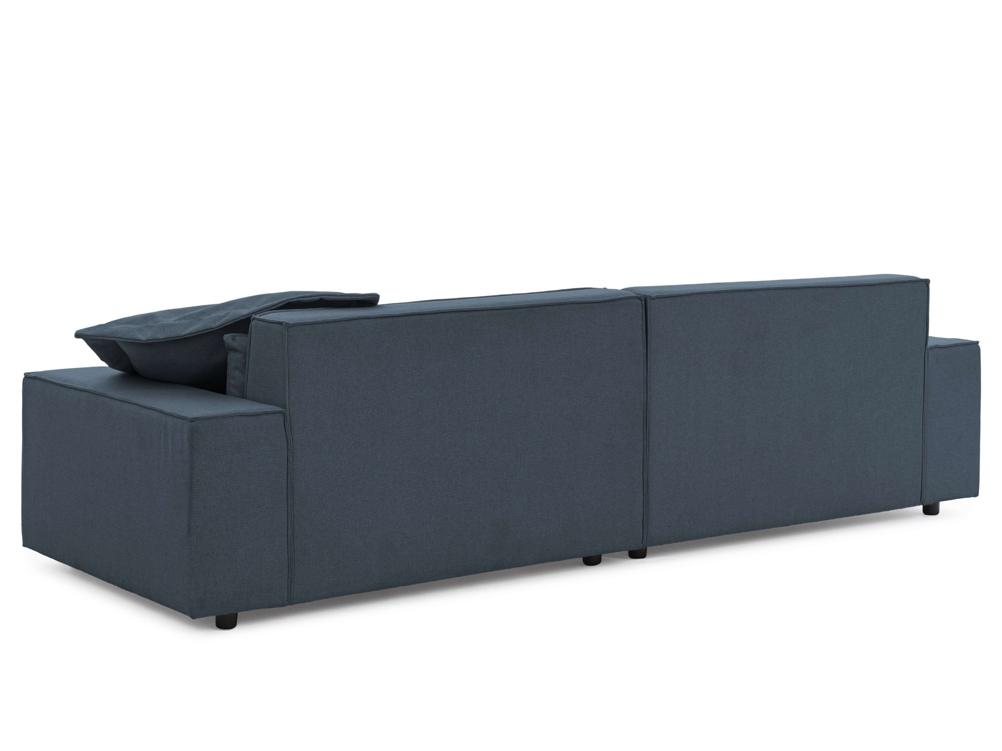 OTTO home Ecksofa »KINLEE Design-Sofa mit Recamiere rechts/links, Maße B/T/H 251/144/70cm« L-Form mit Wellenunterfederung, ohne Bettfunktion, modern und beguem