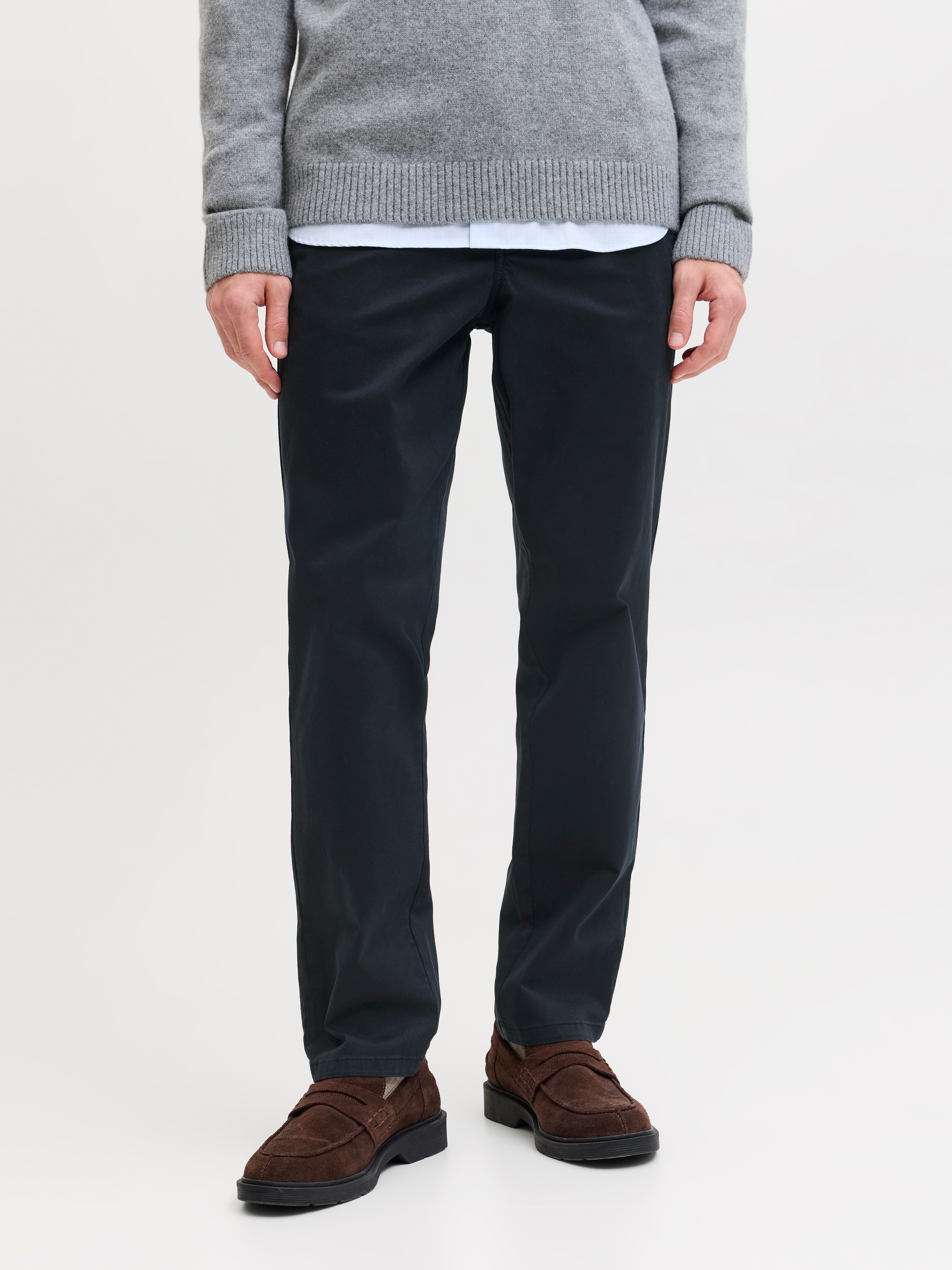 Jack & Jones Chinohose "JPSTOLLIE VANCE CHINO NOOS" Baumwollmischung, normal geschnitten