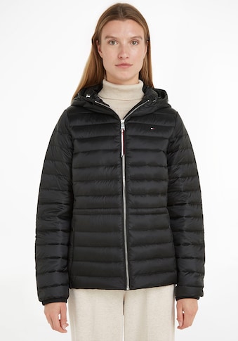 TOMMY HILFIGER Steppjacke su Kapuze su Tunnelzug an d...