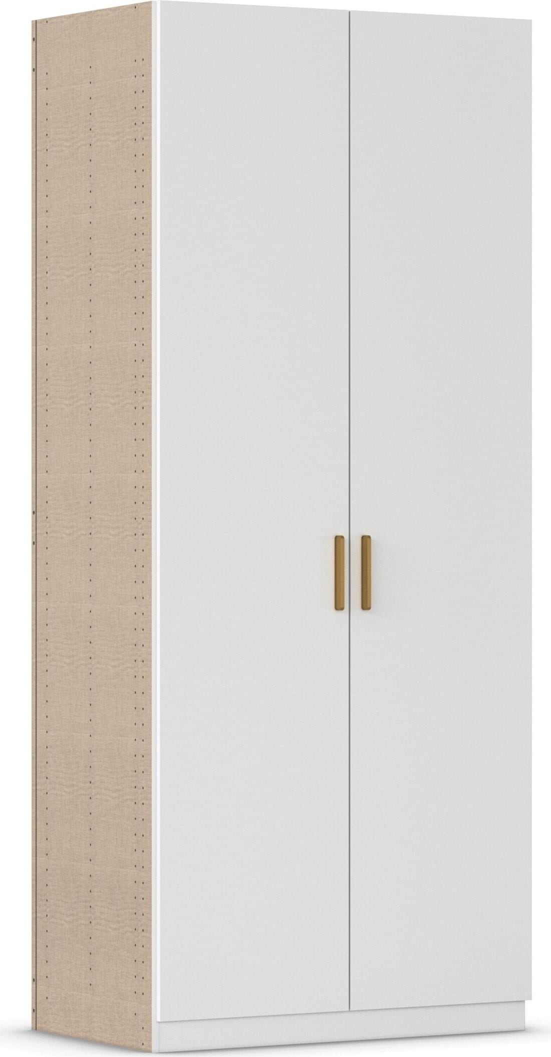 OTTO home Kleiderschrank "ANBAUELEMENT nur geeignet für vorhandene Schränke WELTNEUHEIT ZELLARA" PATENTIERTES SCHNELLMONTAGESYSTEM Griff Goldfarben MADE IN GERMANY