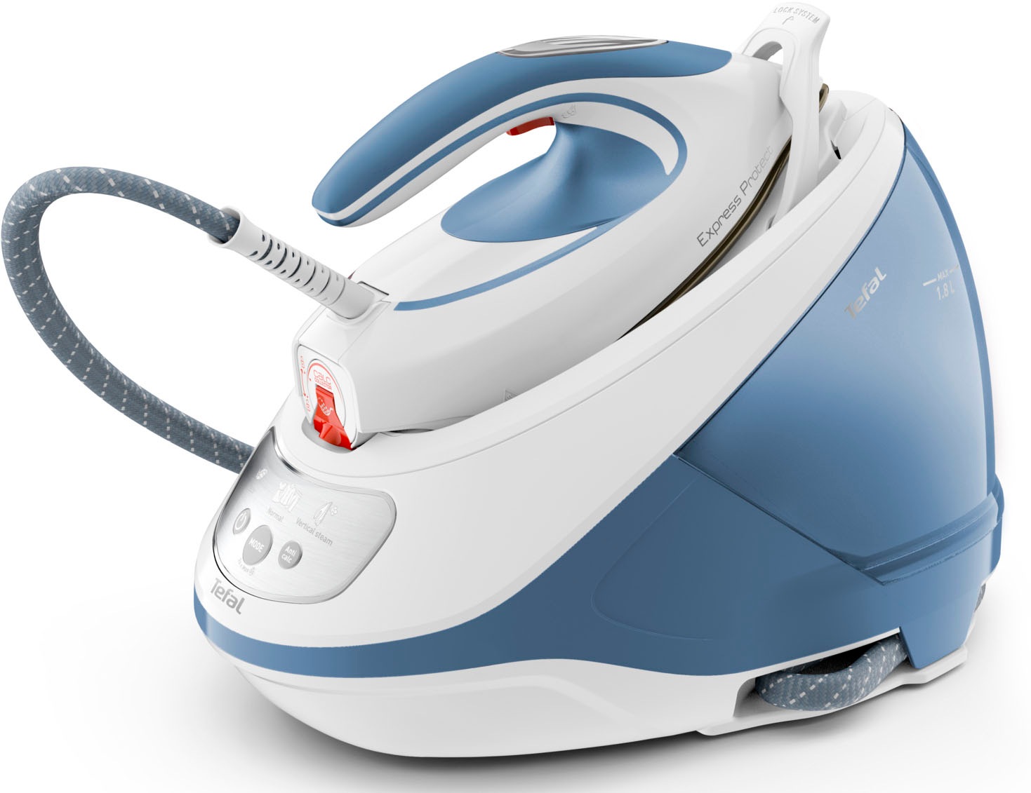 Tefal Dampfbügelstation "Express Protect" 7,5 Bar, Dampfstoß: 520 g/Min., D günstig online kaufen