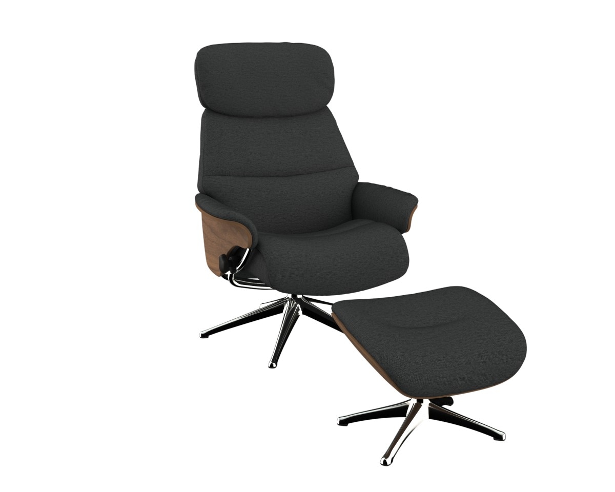 FLEXLUX Relaxsessel "Aarhus, Gepolsterter Funktionssessel, Skandinavisch de günstig online kaufen