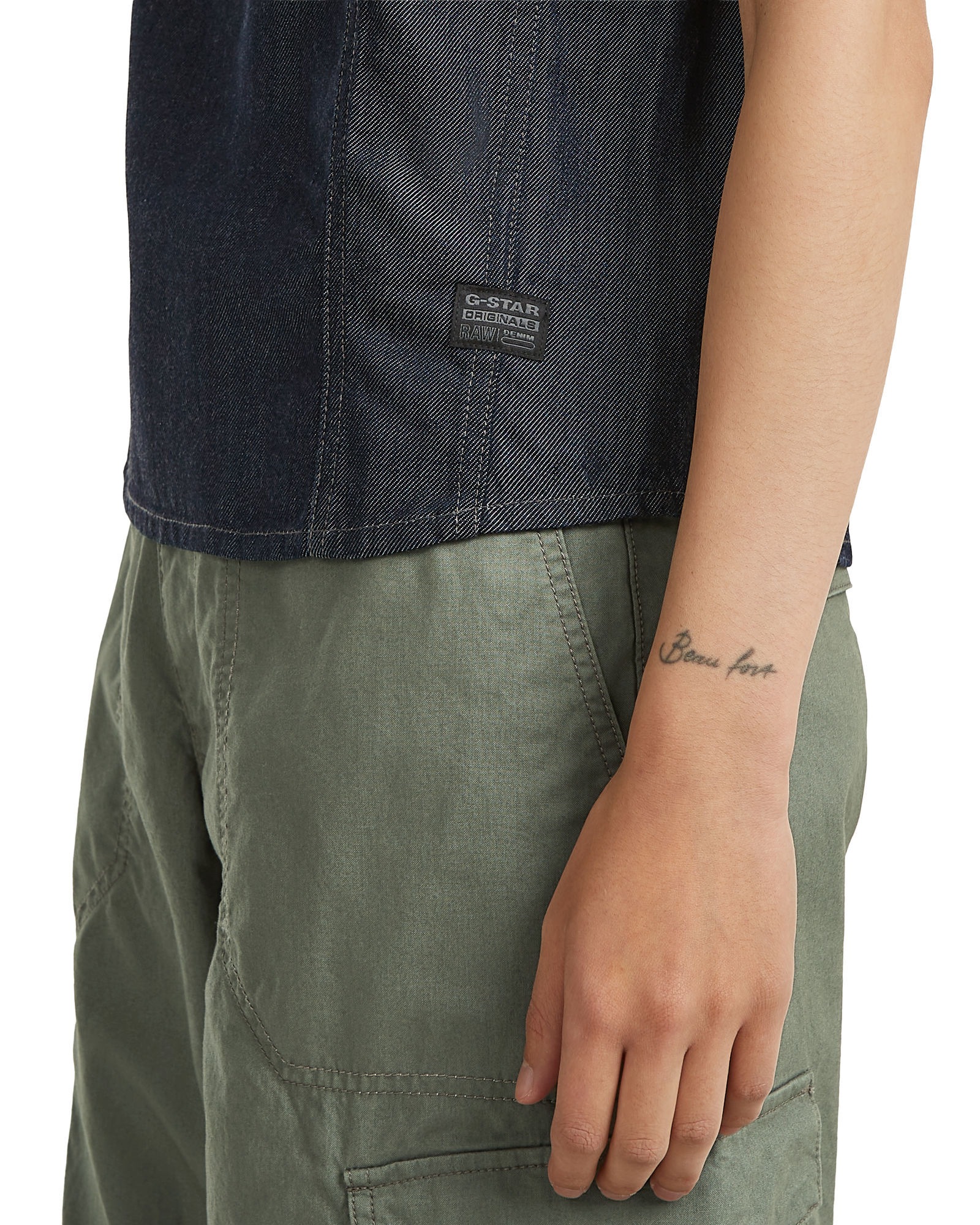 G-STAR T-Shirt »Lightweight Gewebtes T‑Shirt«