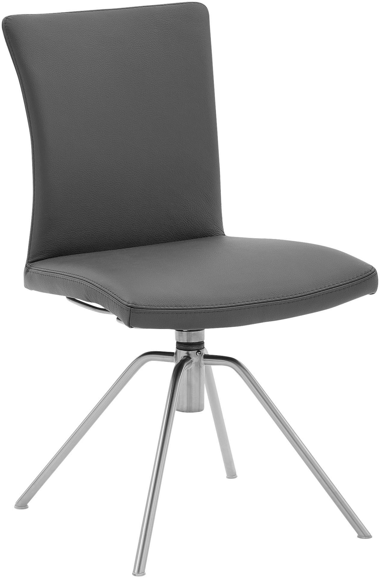 Musterring Polsterstuhl "Helmond 6700" (Packung) 1 Stk. Echtleder Drehgeste günstig online kaufen