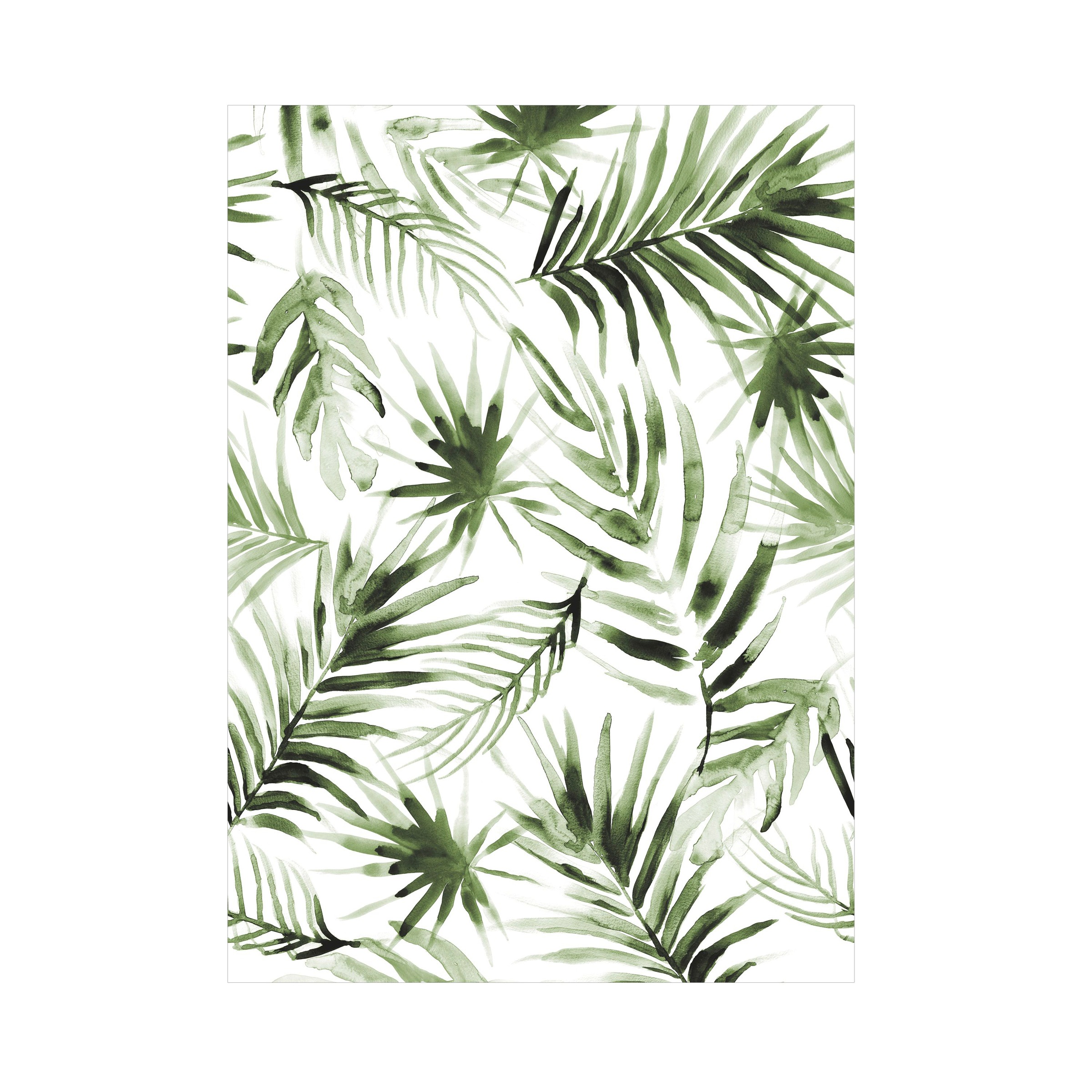 Superfresco Easy Fototapete "Sandra" botanisch glatt Grün - 200x280cm