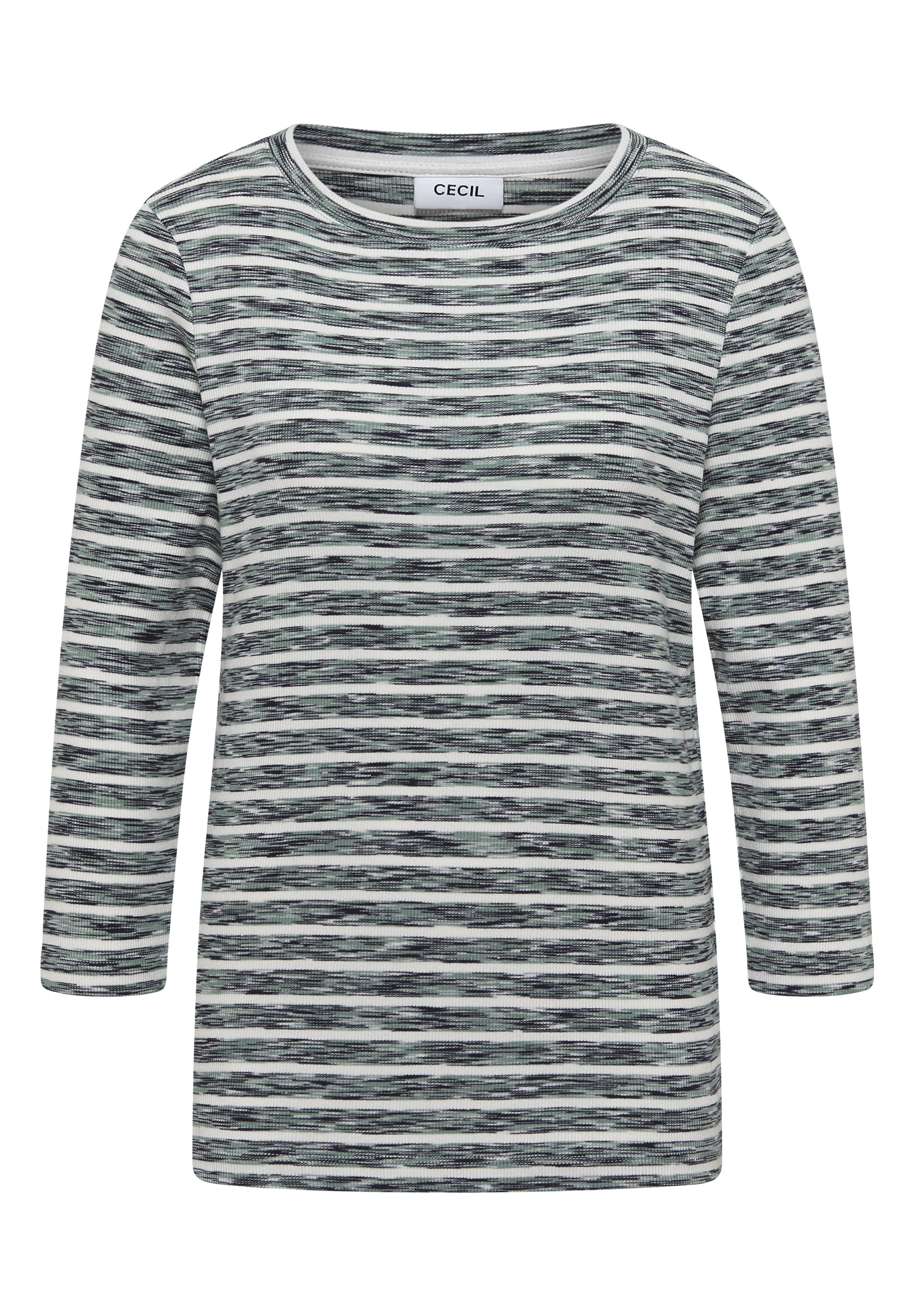 Cecil 3/4-Arm-Shirt, aus Baumwolle mit Stretchante