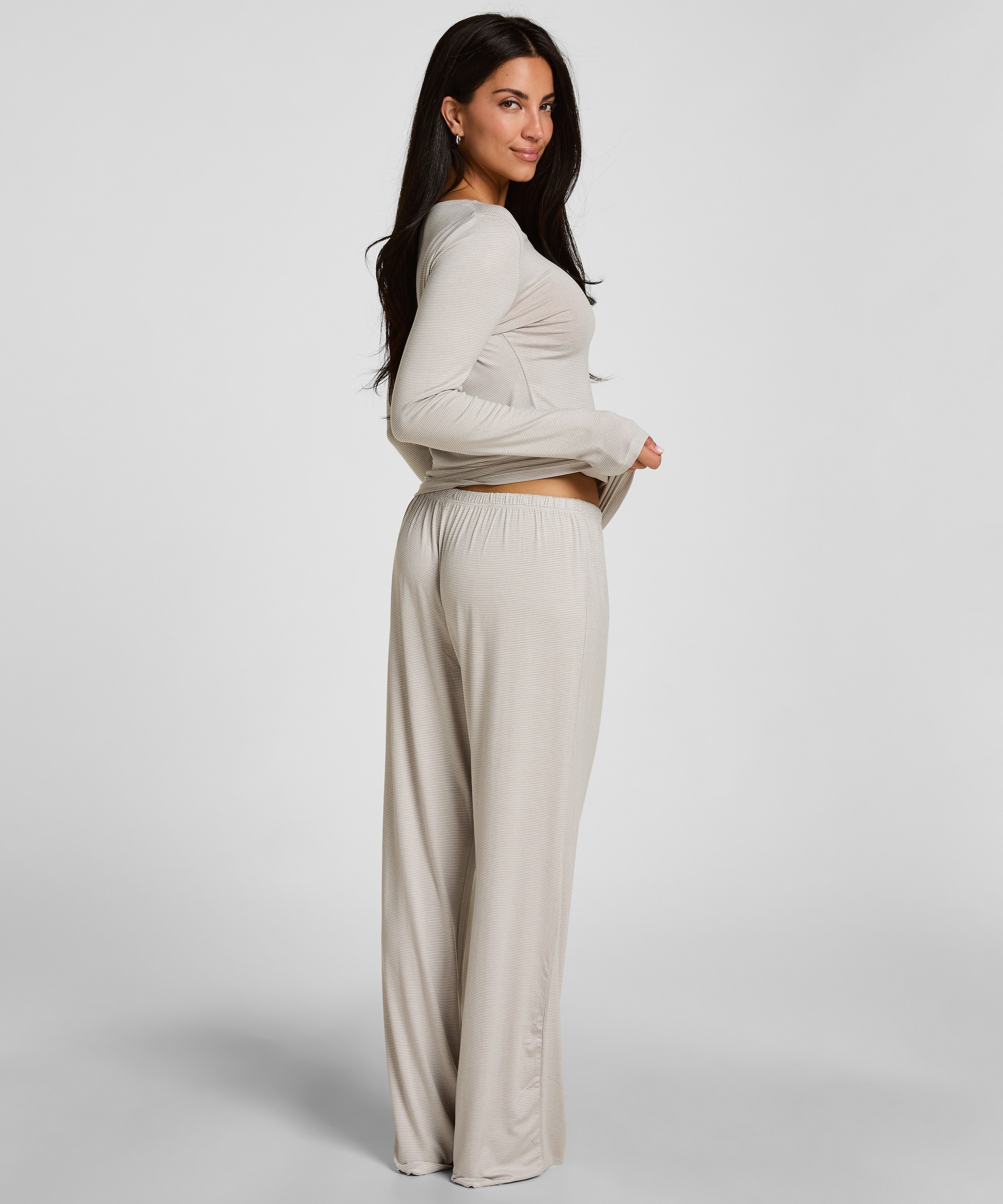 Hunkemöller Pyjama »Pyjamahose Gestreift Jersey«