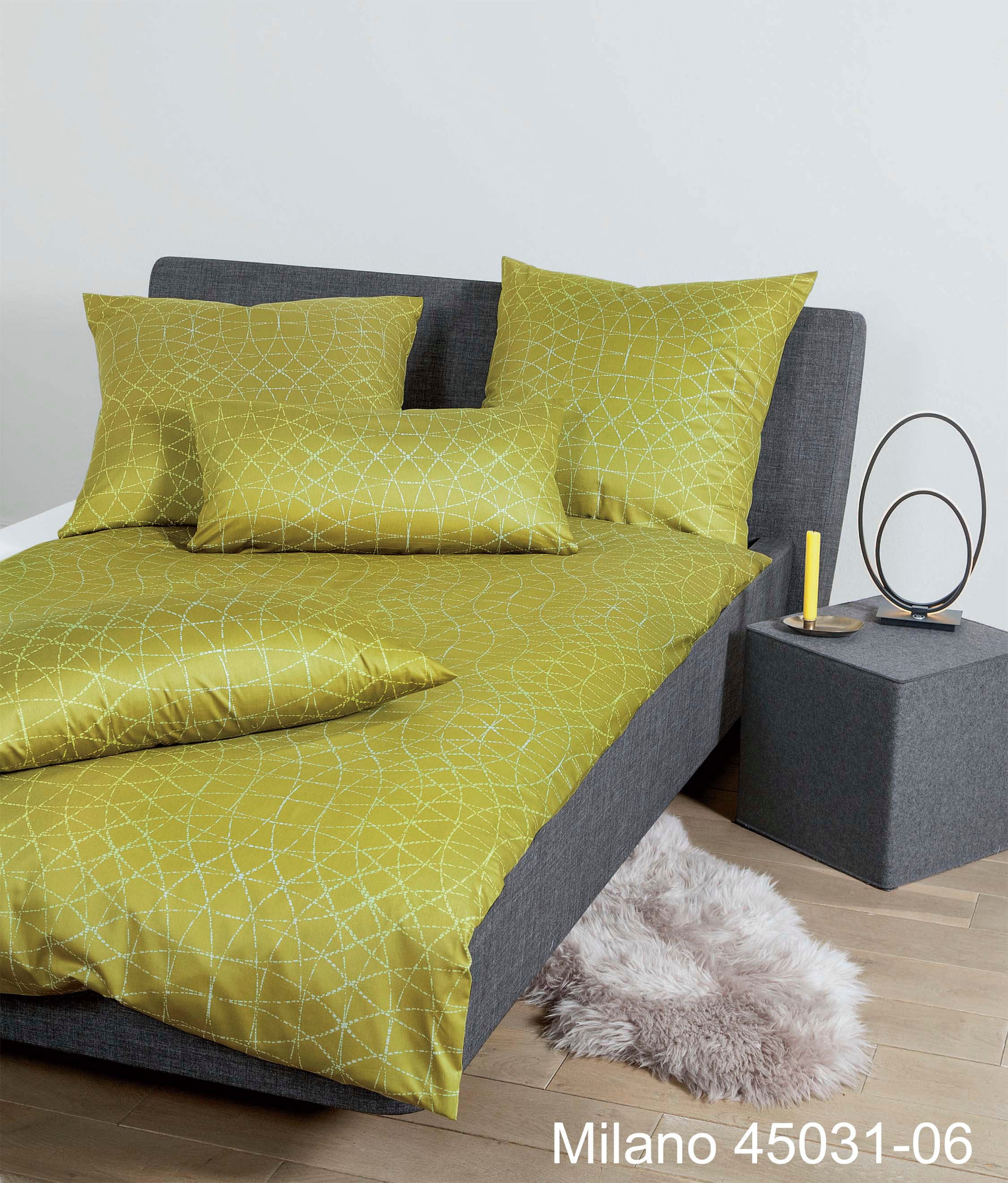 Janine Bettwäsche "MILANO 45031" 2 Stk. tlg. mit Reißverschluss günstig online kaufen