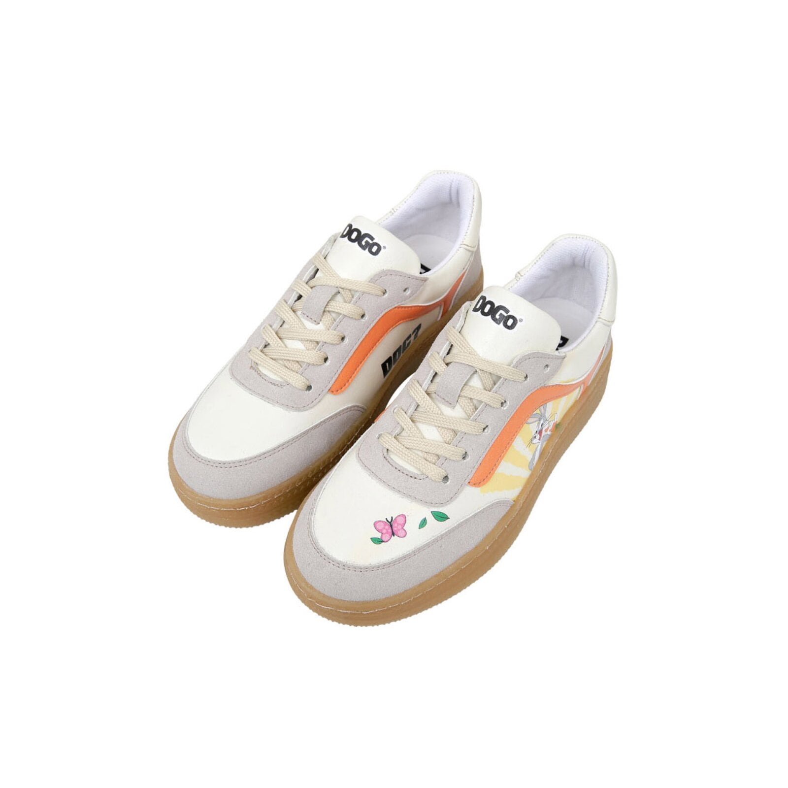 DOGO Sneaker »Monet Low-Top Sneaker Hop Into Nature Damen Sneaker«  Handgefertigt