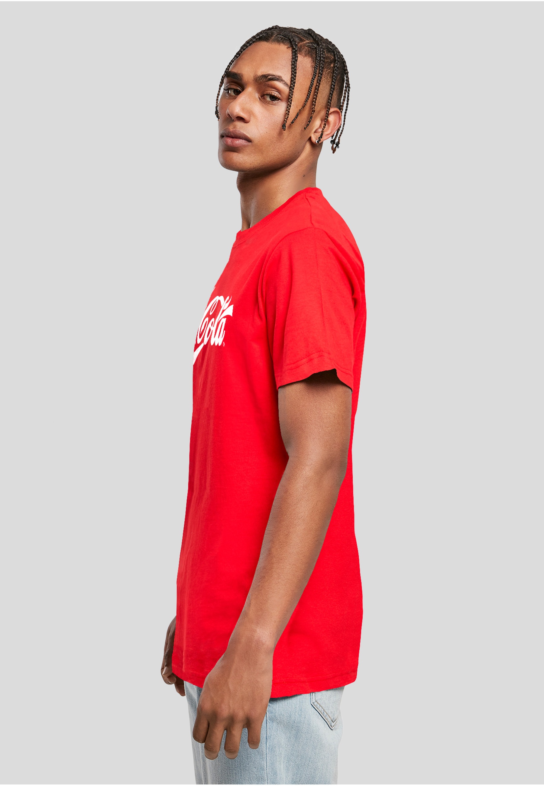 Merchcode T-Shirt »Merchcode Herren Coca Cola Logo Tee« 1 Stk.