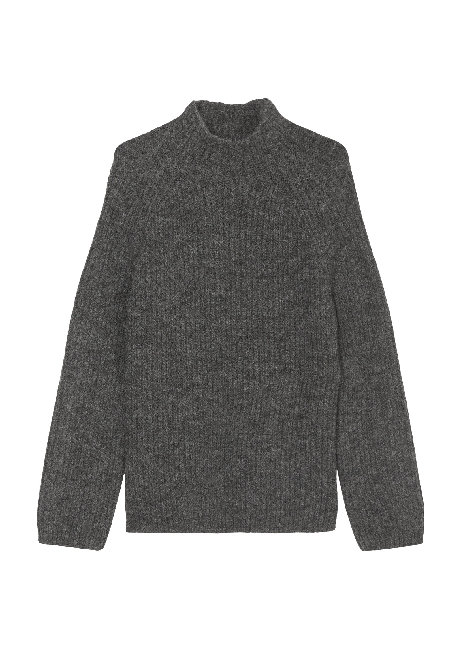 Marc O'Polo Strickpullover »aus flauschigem Schurwolle-Alpakawolle-Mix«