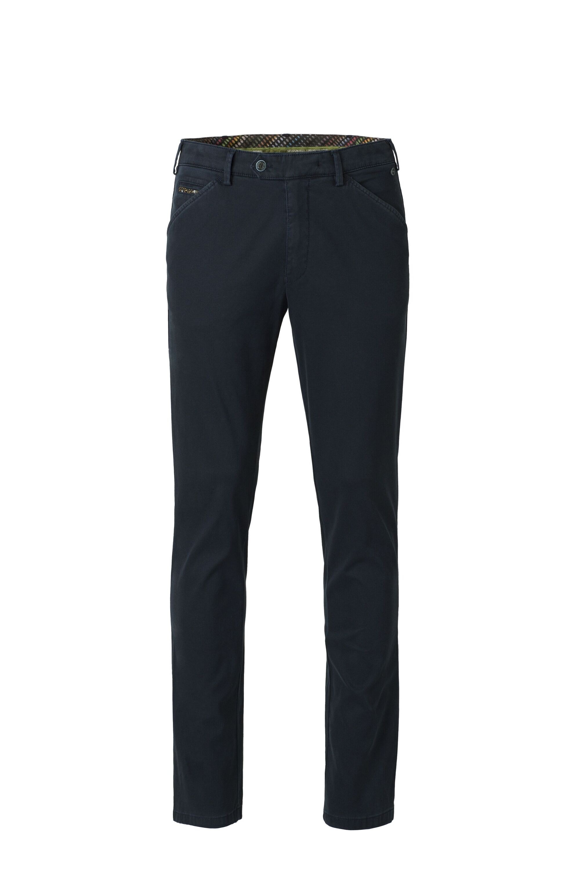 MEYER Chinos "CHICAGO", mit Ziersteppung und Knopf günstig online kaufen