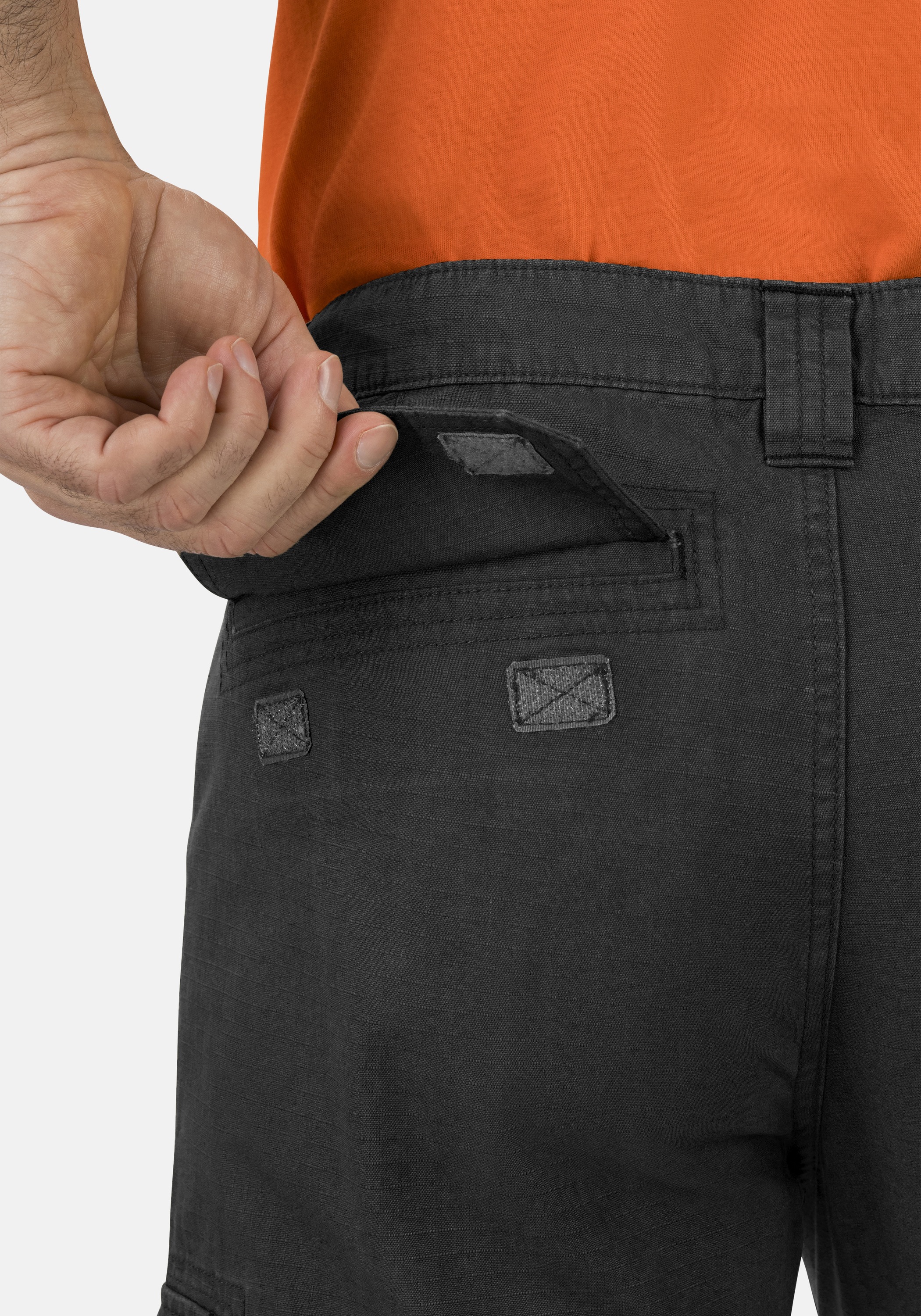 Thumbnail - HERO by John Medoox Cargobermudas "Hero by John Medoox Shorts Trekking", Bermuda Casual Funktionsqualität für Herren