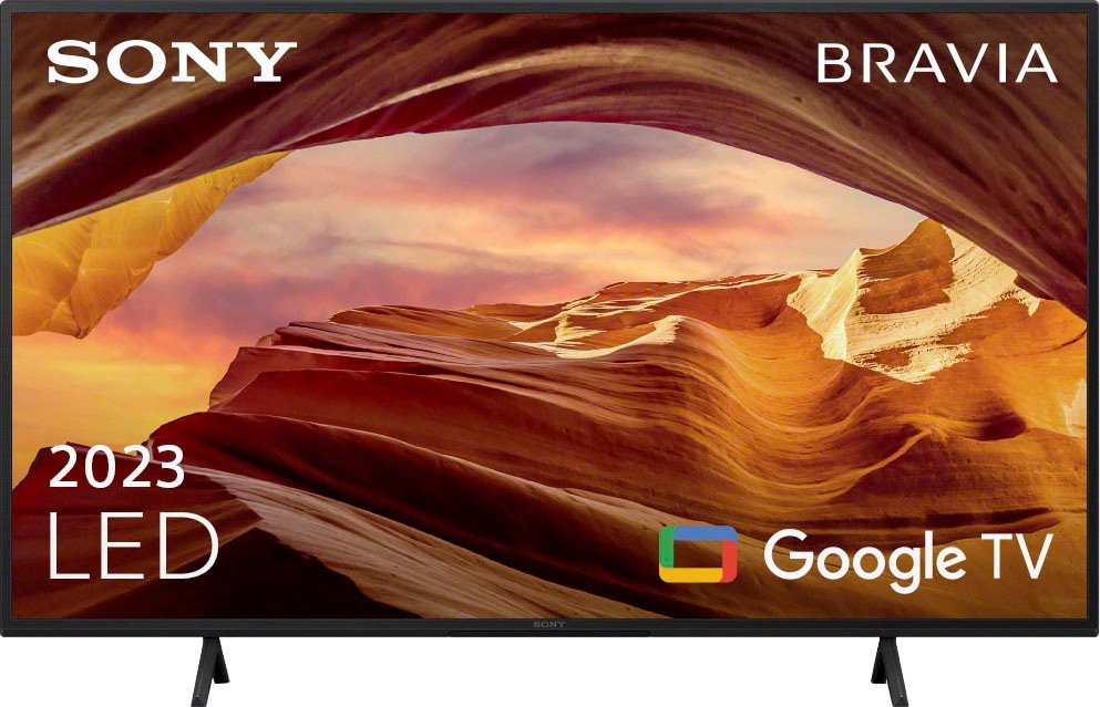 Sony LED-Fernseher »KD43X75WLPAEP«, 108 cm/43 Zoll, 4K Ultra HD, Google TV, Smart-TV, BRAVIA CORE, HDMI 2.1, Gaming-Menü