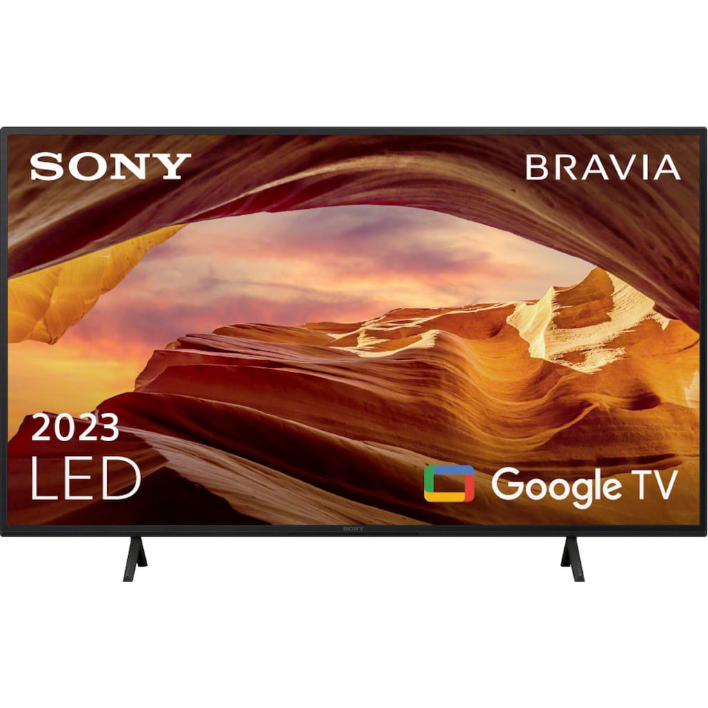 Sony LED-Fernseher »KD43X75WLPAEP«, 108 cm/43 Zoll, 4K Ultra HD, Google TV, Smart-TV, BRAVIA CORE, HDMI 2.1, Gaming-Menü