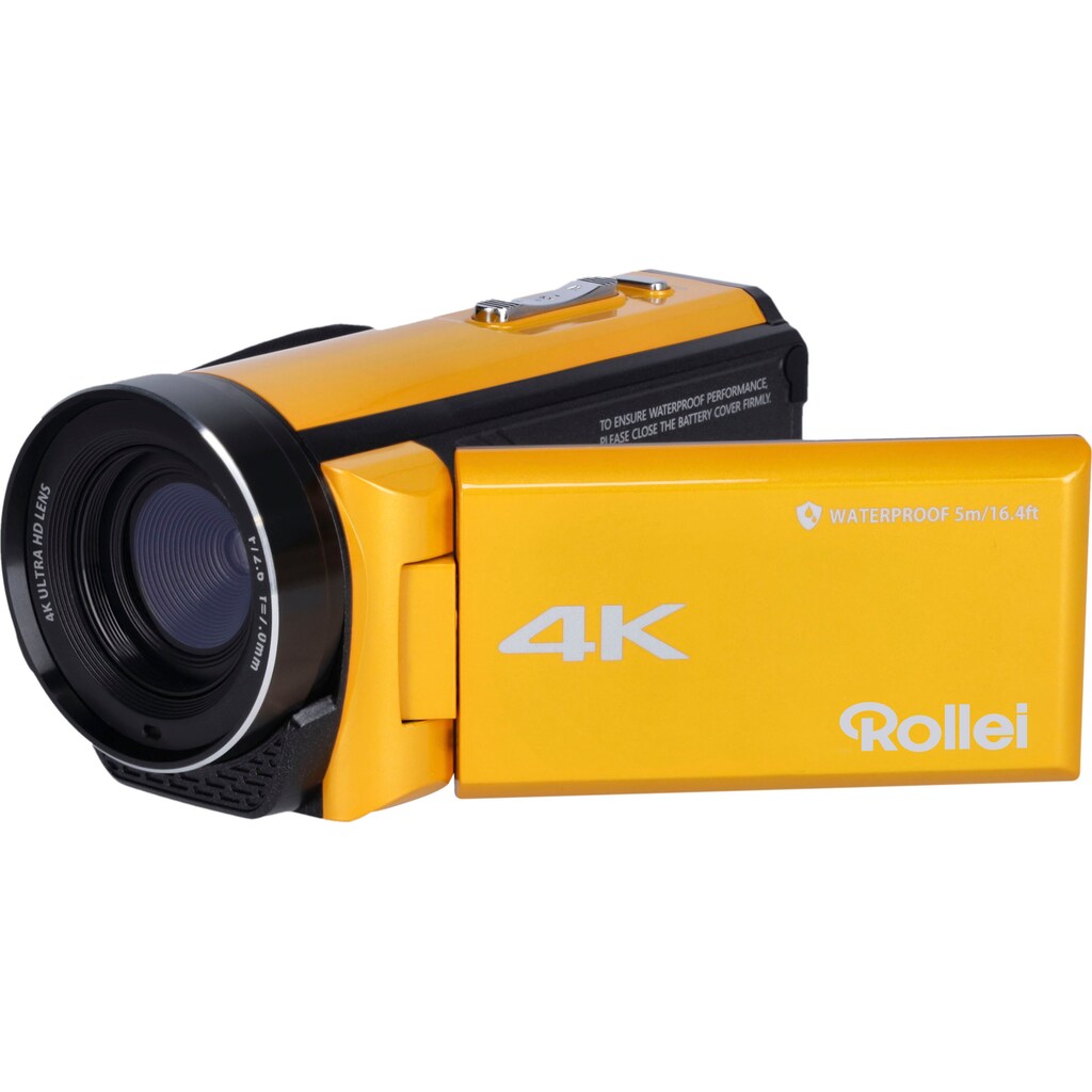 Rollei Unterwasser-Camcorder »Movieline UHD 5m Waterproof«, 4K Ultra HD