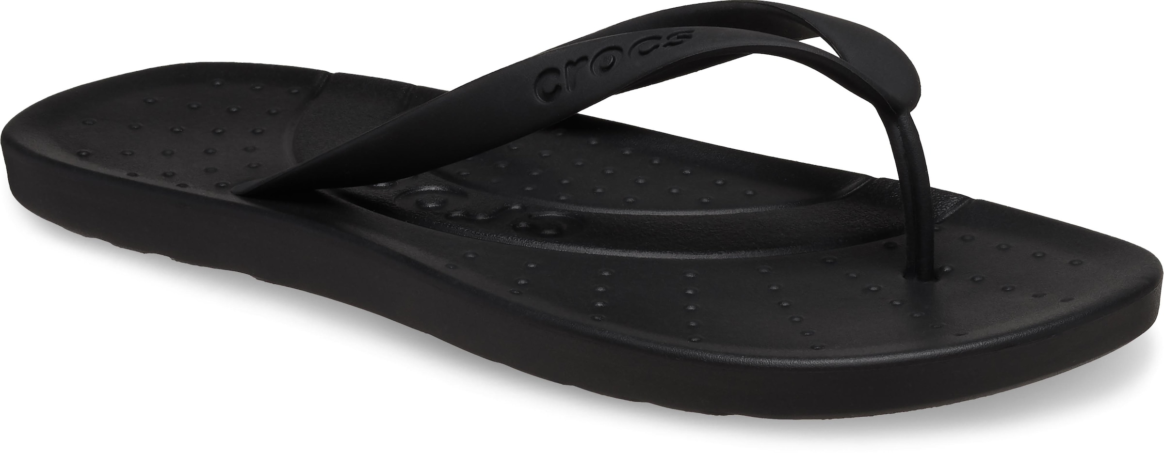 Crocs Zehentrenner »Crocs Flip«, Badeschuh, Sandale, Sommerschuh mit weichem Zehensteg