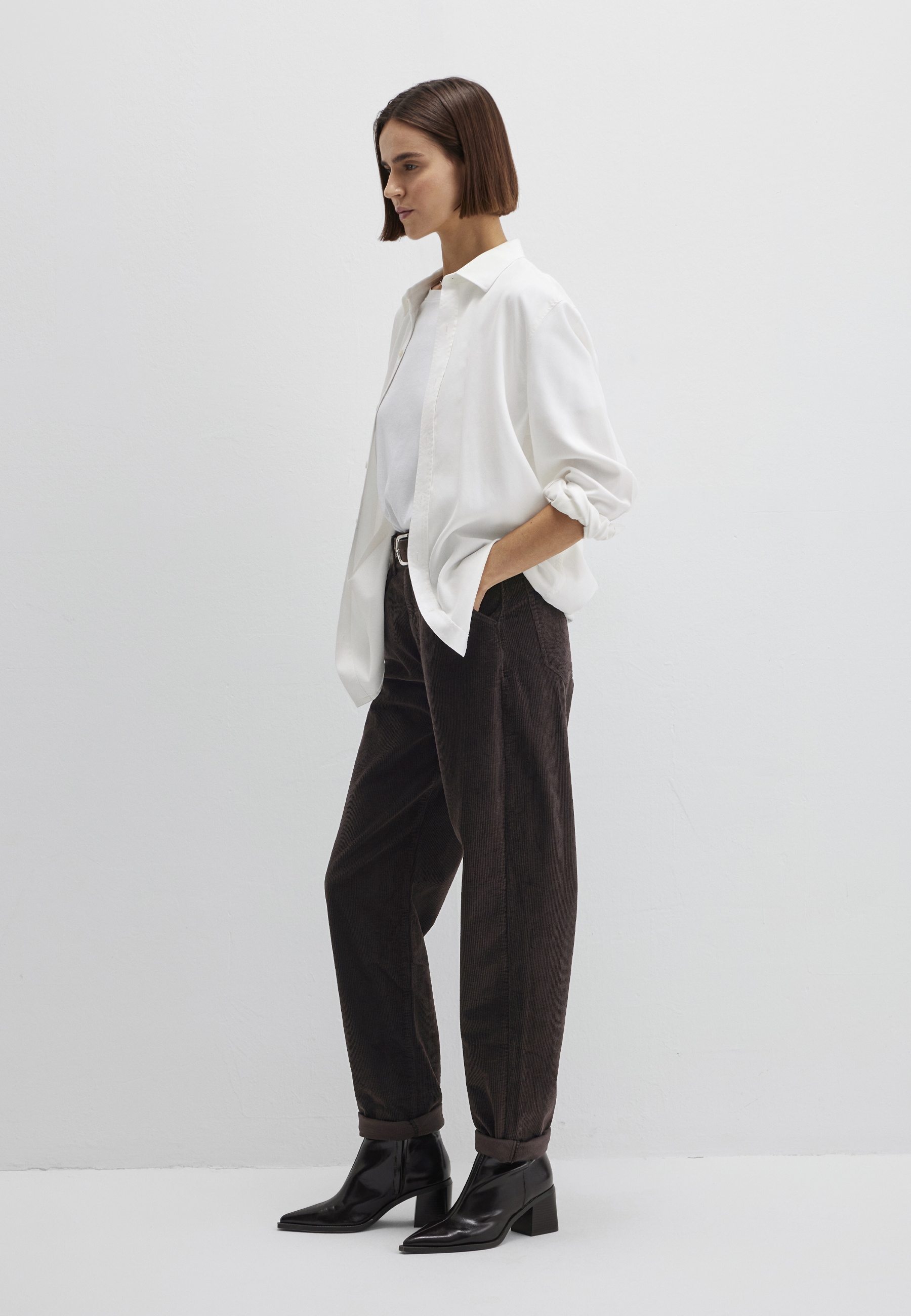 Mavi Weite Jeans "LAURA" Pleated Baggy Pants günstig online kaufen