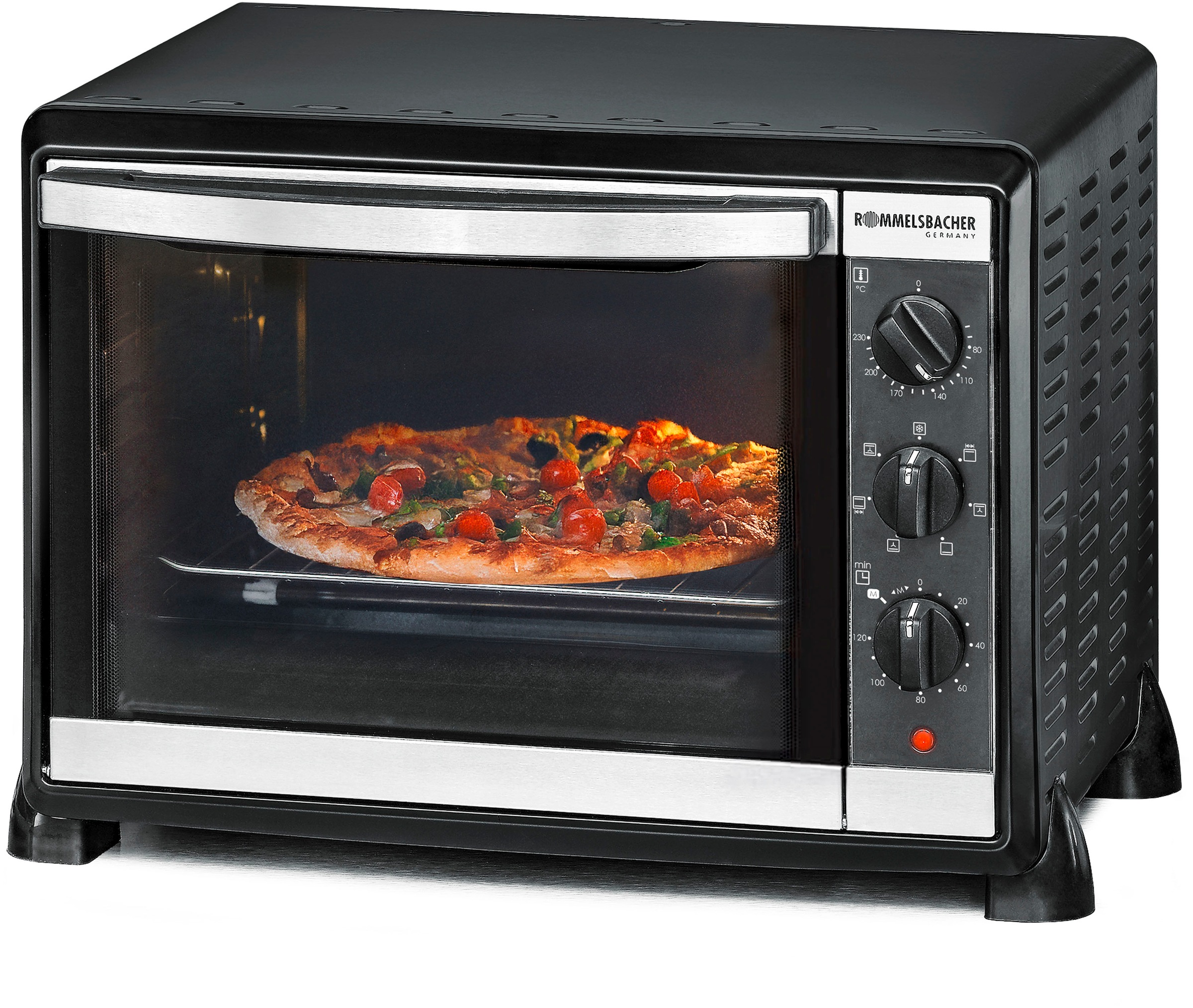 Rommelsbacher Minibackofen "BG 1575" inkl. Pizzastein günstig online kaufen