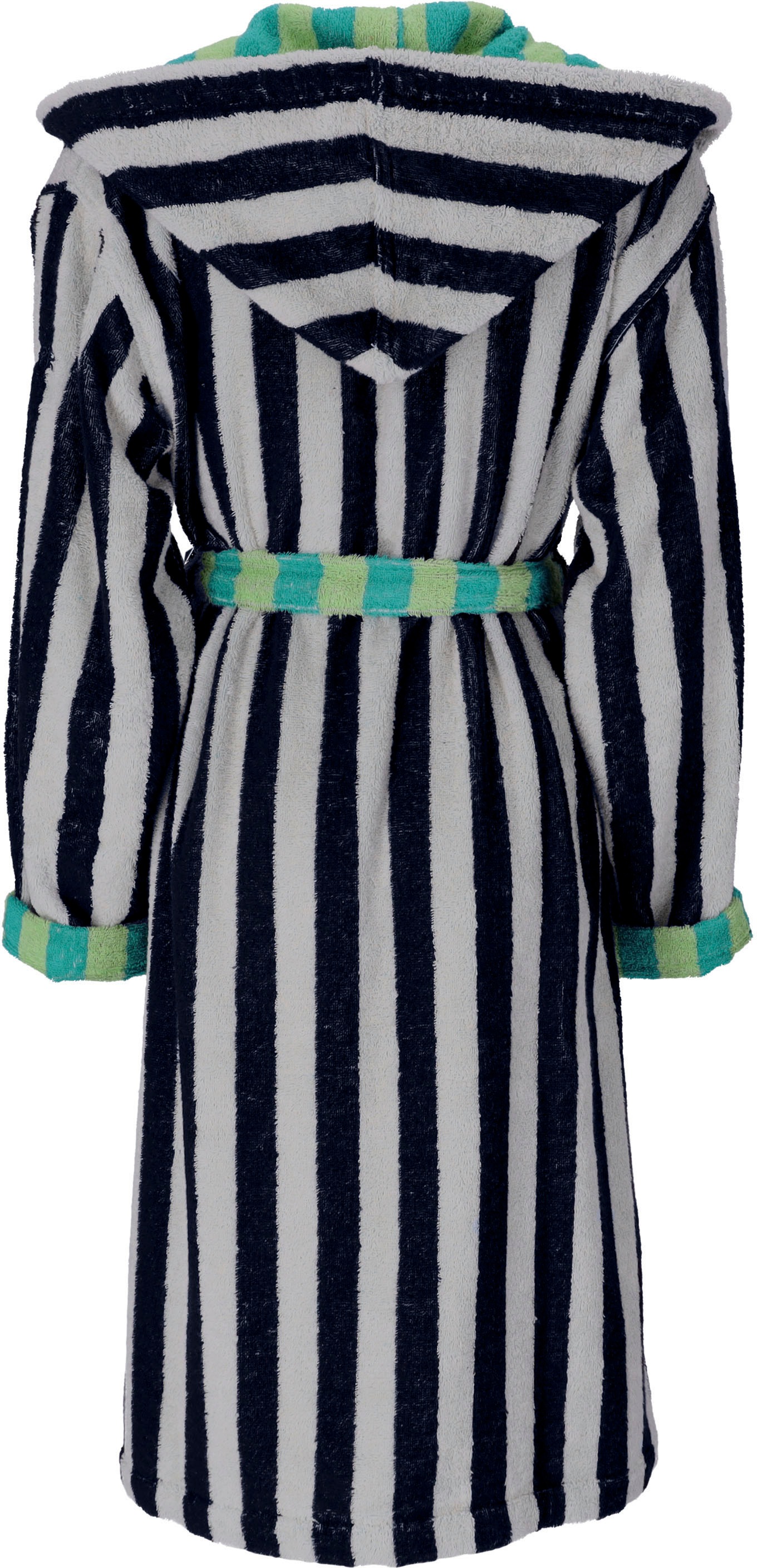 Esprit Unisex-Bademantel "Summer Stripe, ideal für Sauna & Spa, Hotelbadema günstig online kaufen