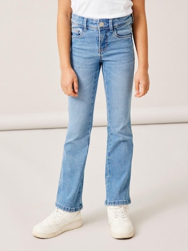 Bootcut-Jeans »NKFPOLLY SKINNY BOOT JEANS 1142-AU NOOS«, mit Stretch