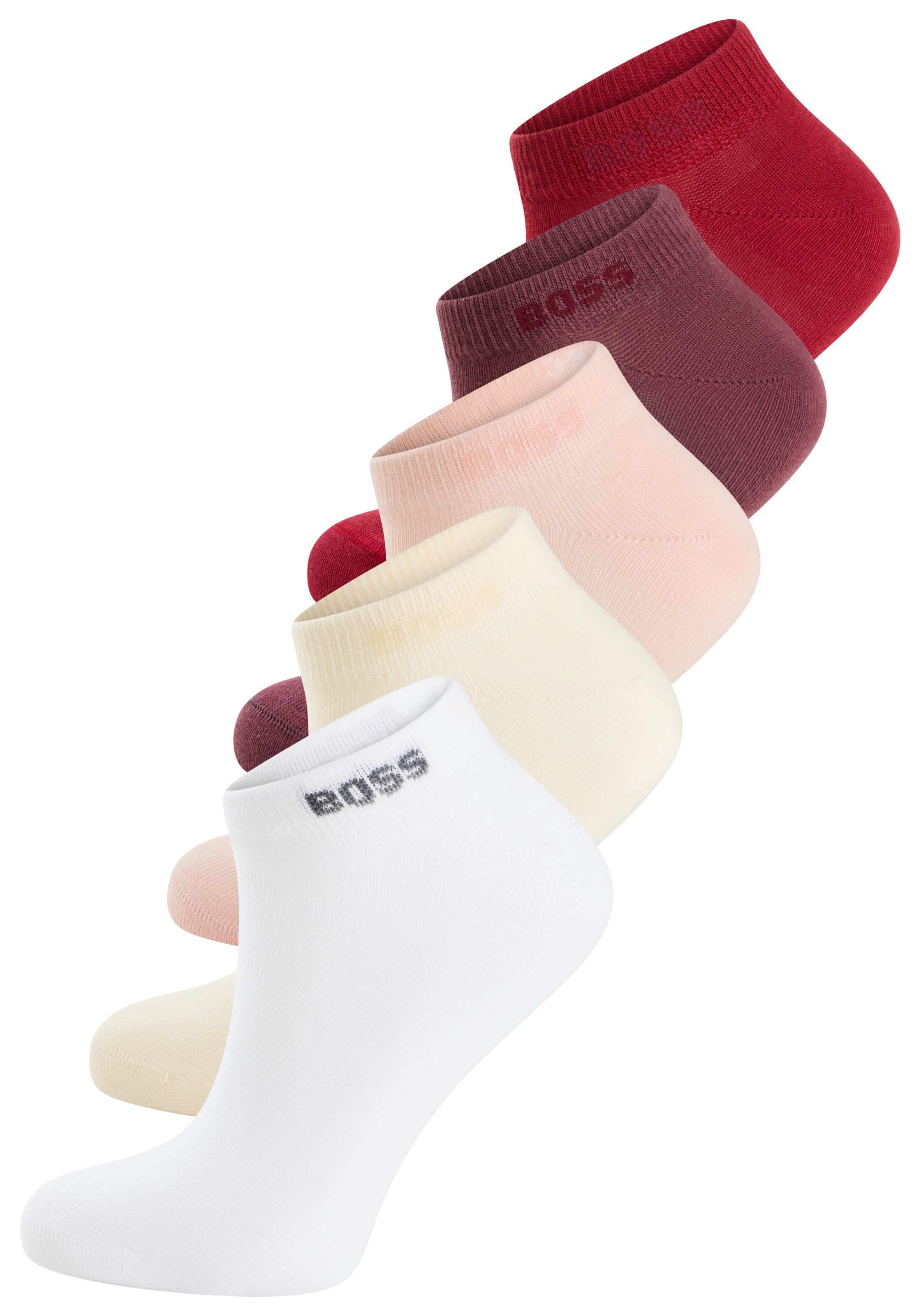BOSS Sneakersocken "5P AS Logo CC W", (Packung, 5 Paar, 5er), mit BOSS-Logo günstig online kaufen